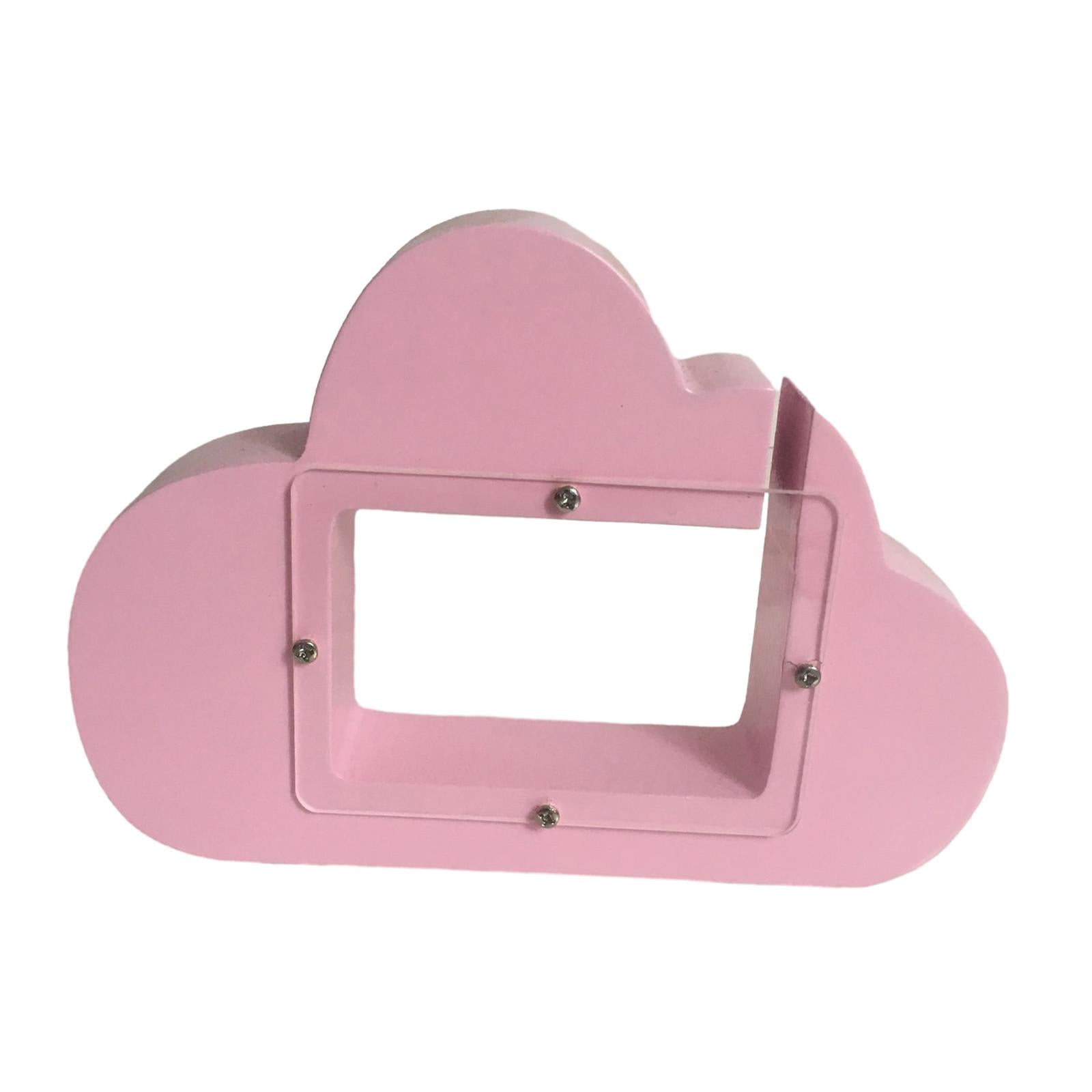Piggy Bank Cloud Shape Storage Money Box for Wedding Vacation Birthday Gifts Pink