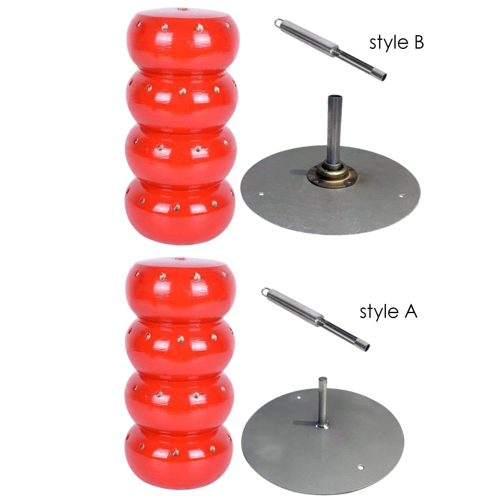 Lollipop Stand Holder 4 Tiered Wood Rack Metal Base for Wedding Baby Showers Style A