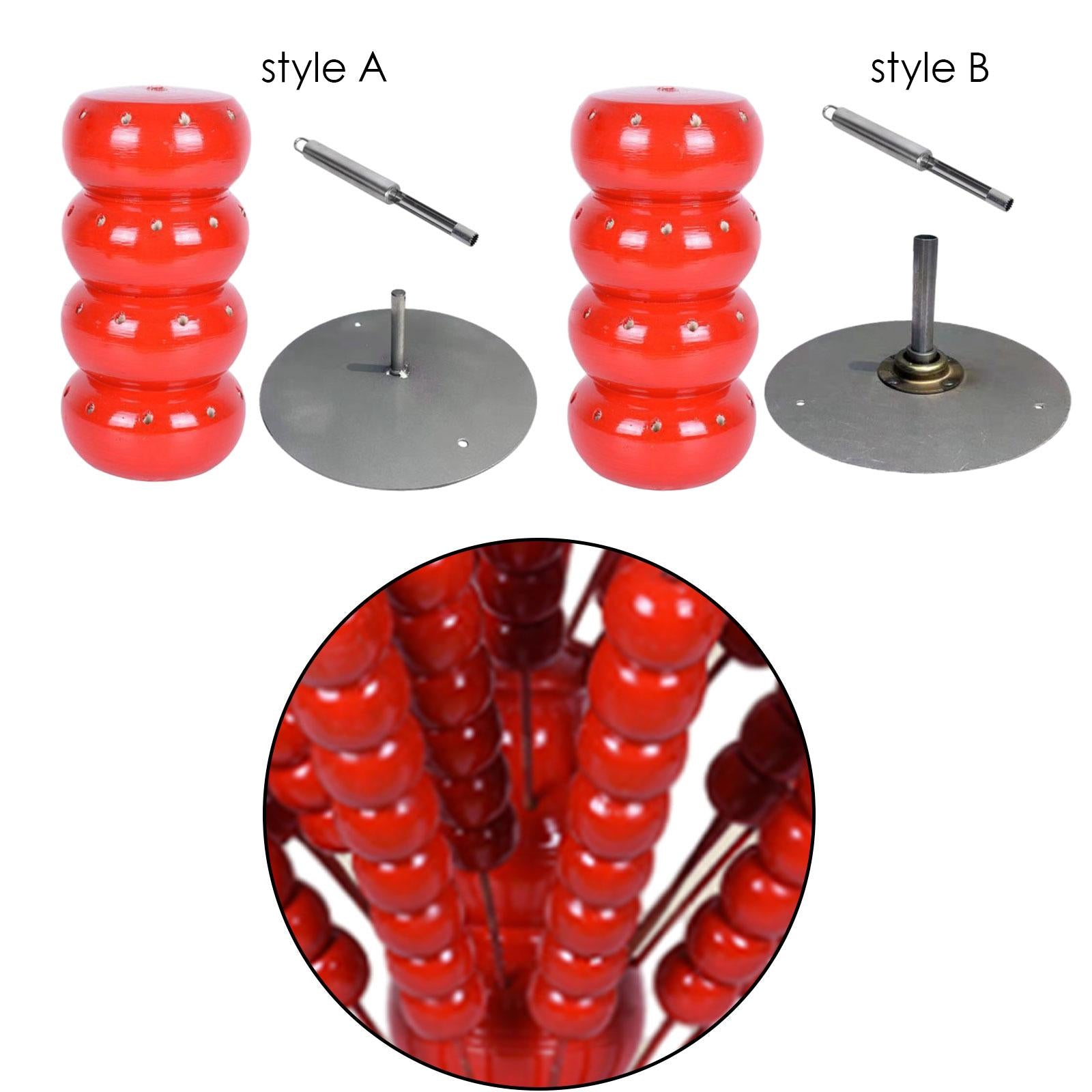 Lollipop Stand Holder 4 Tiered Wood Rack Metal Base for Wedding Baby Showers Style A