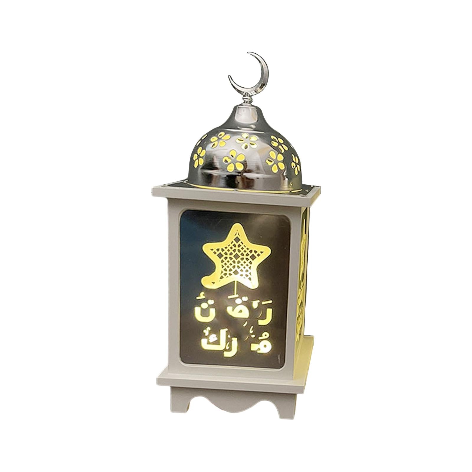 Ramadan Lantern Decorative Metal Home Decoration for Outdoor Tabletop Indoor Large