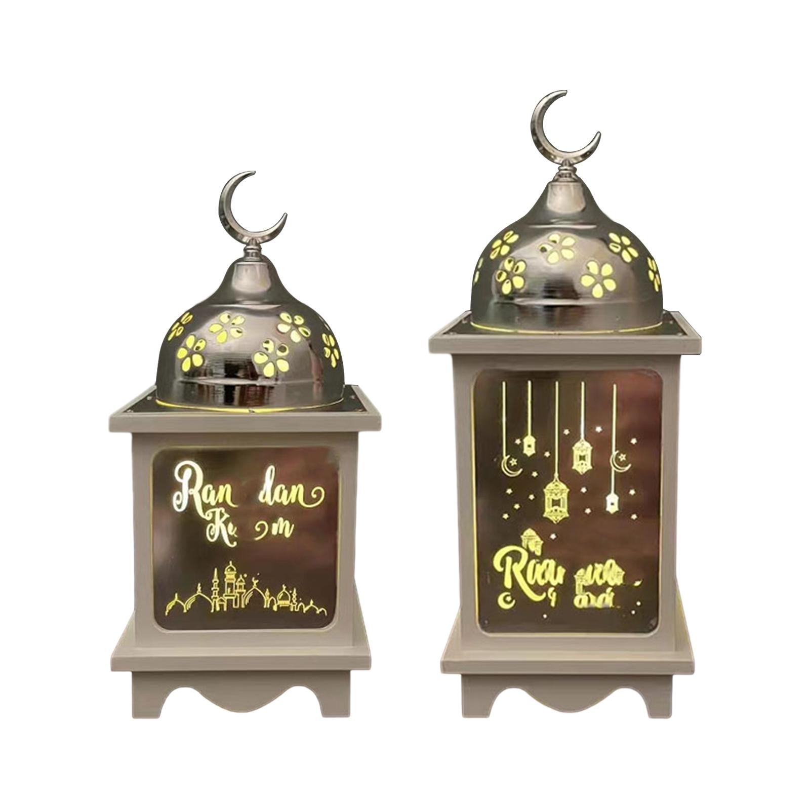Ramadan Lantern Lamp Party Supplies Home Decoration for Indoor Outdoor Table Large