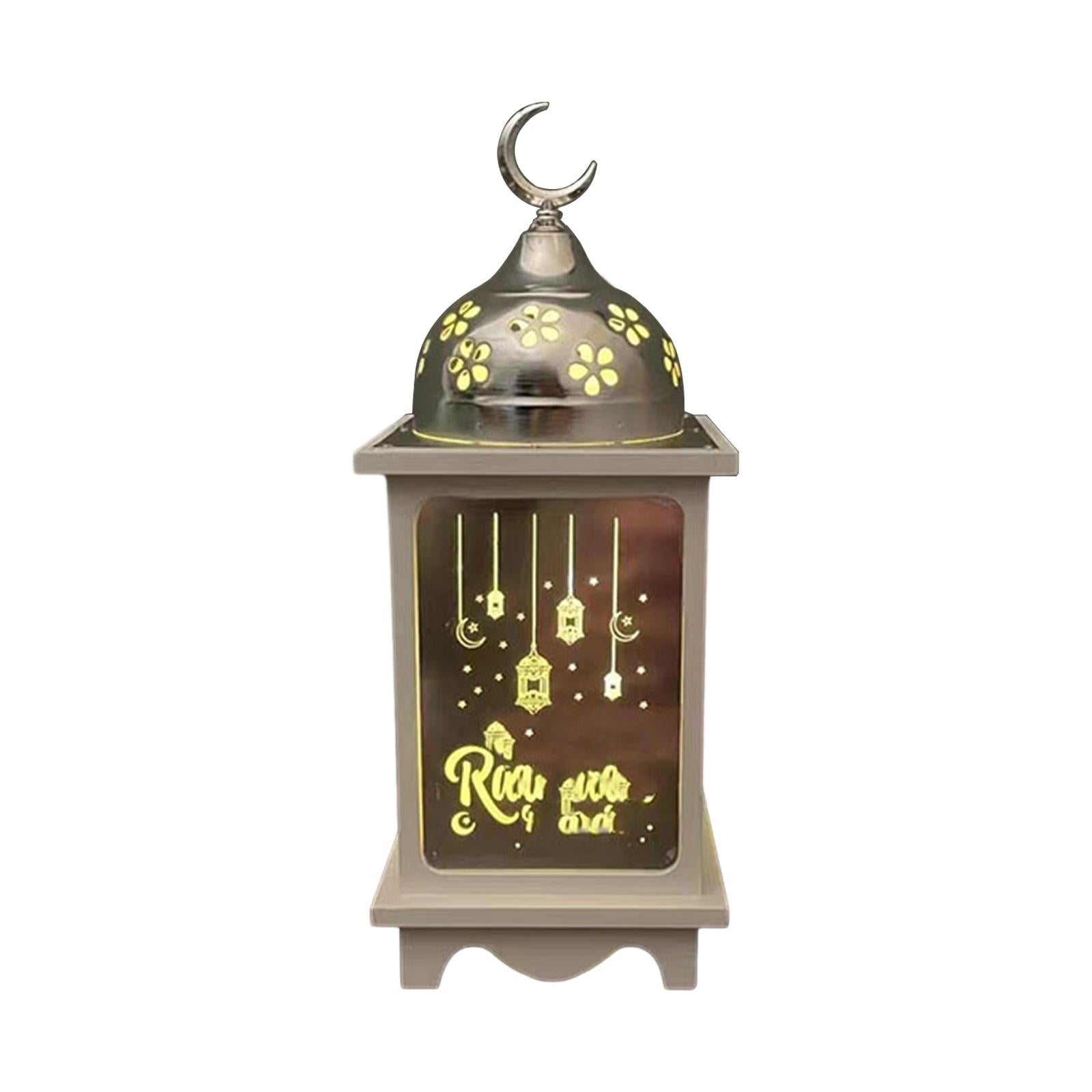 Ramadan Lantern Lamp Party Supplies Home Decoration for Indoor Outdoor Table Large