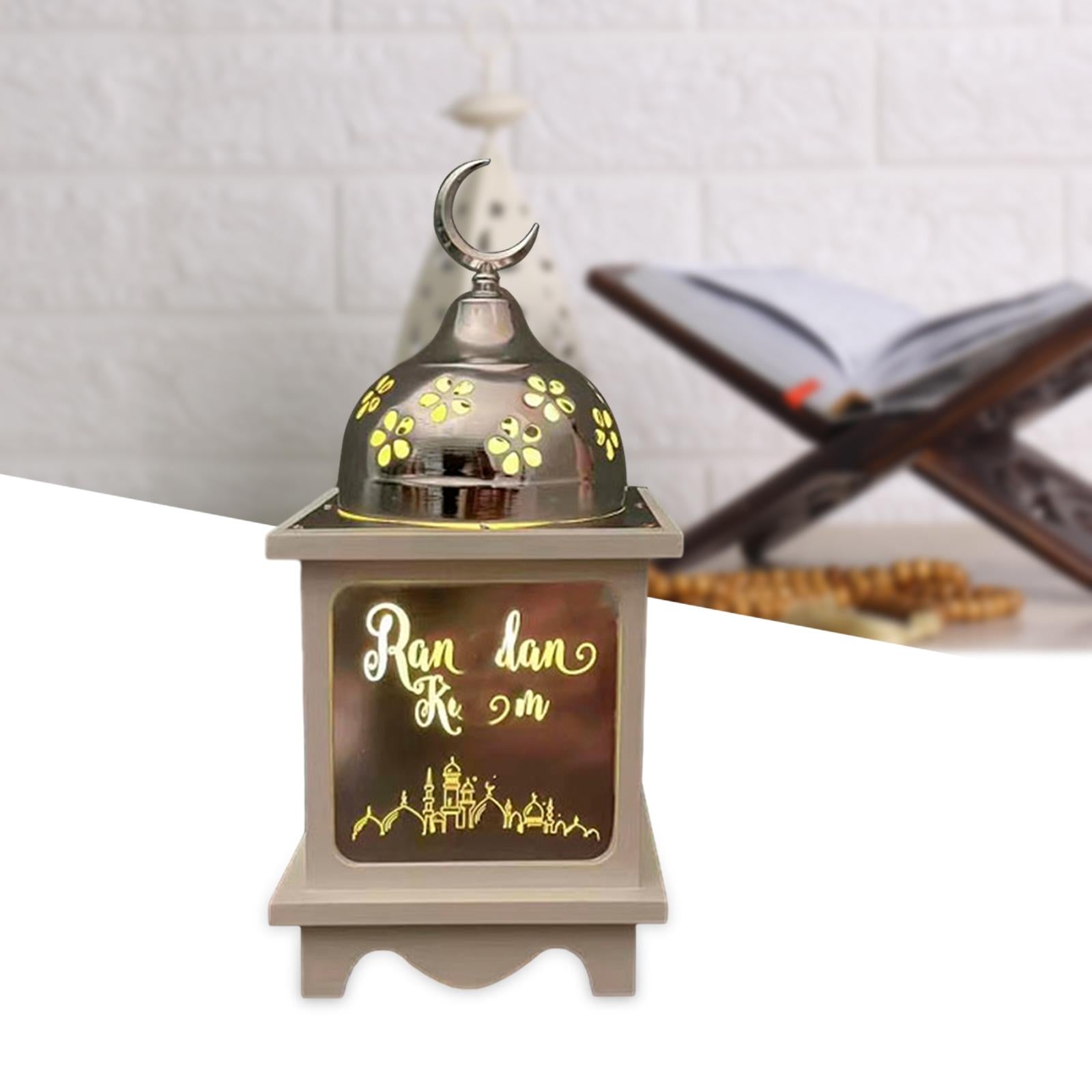 Ramadan Lantern Lamp Party Supplies Home Decoration for Indoor Outdoor Table Small