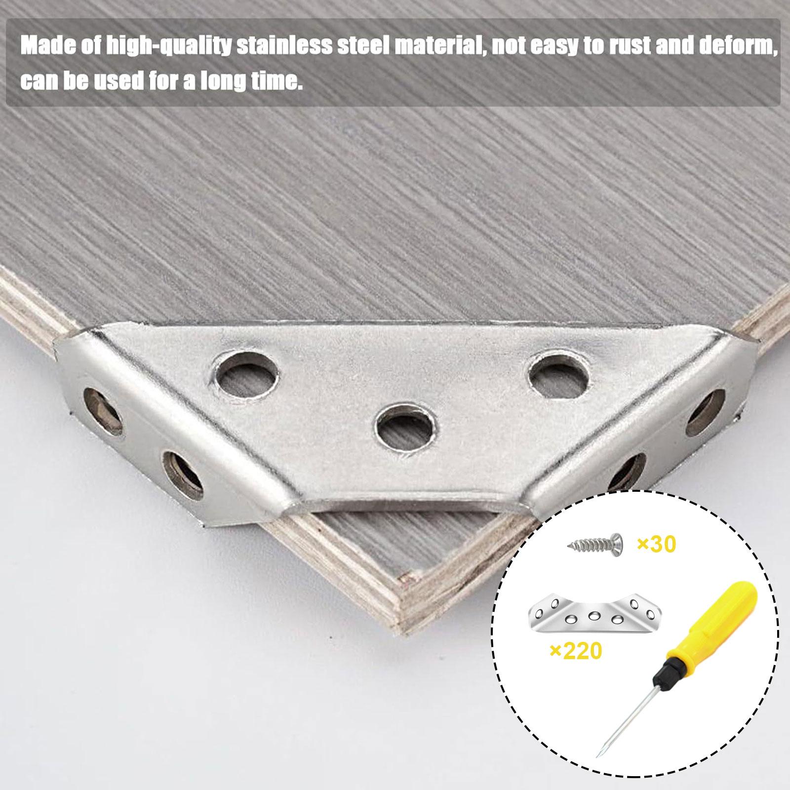Furniture Corner Connector Furniture Triangle Support Frame for Closet Chair 30 Corner Connector