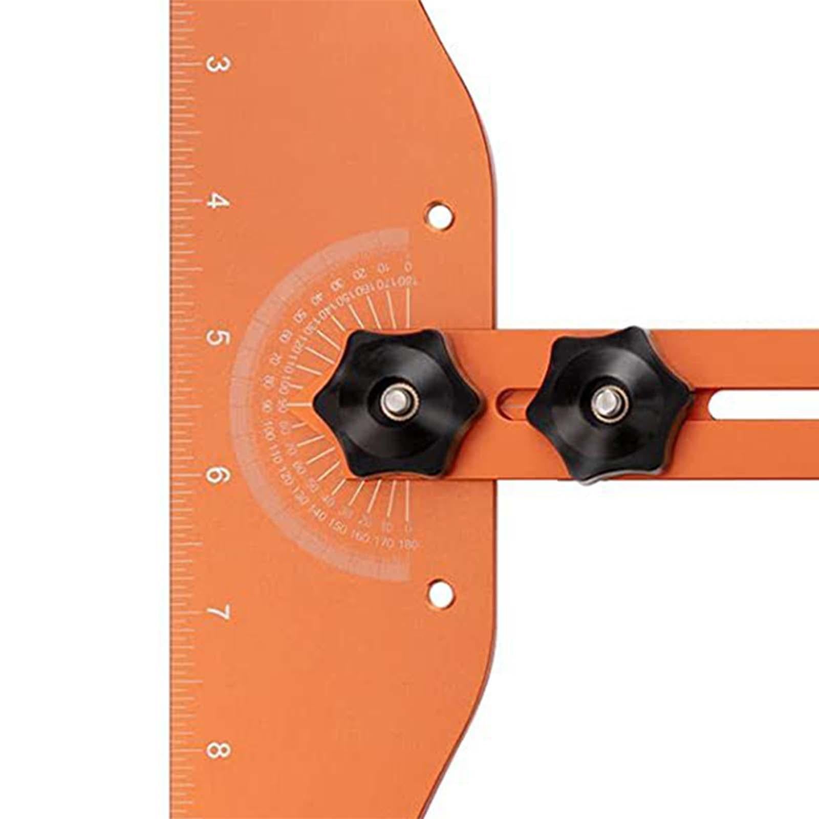 Stair Treads Gauge Template Tool Durable Easily Operate Stair Jig for Risers