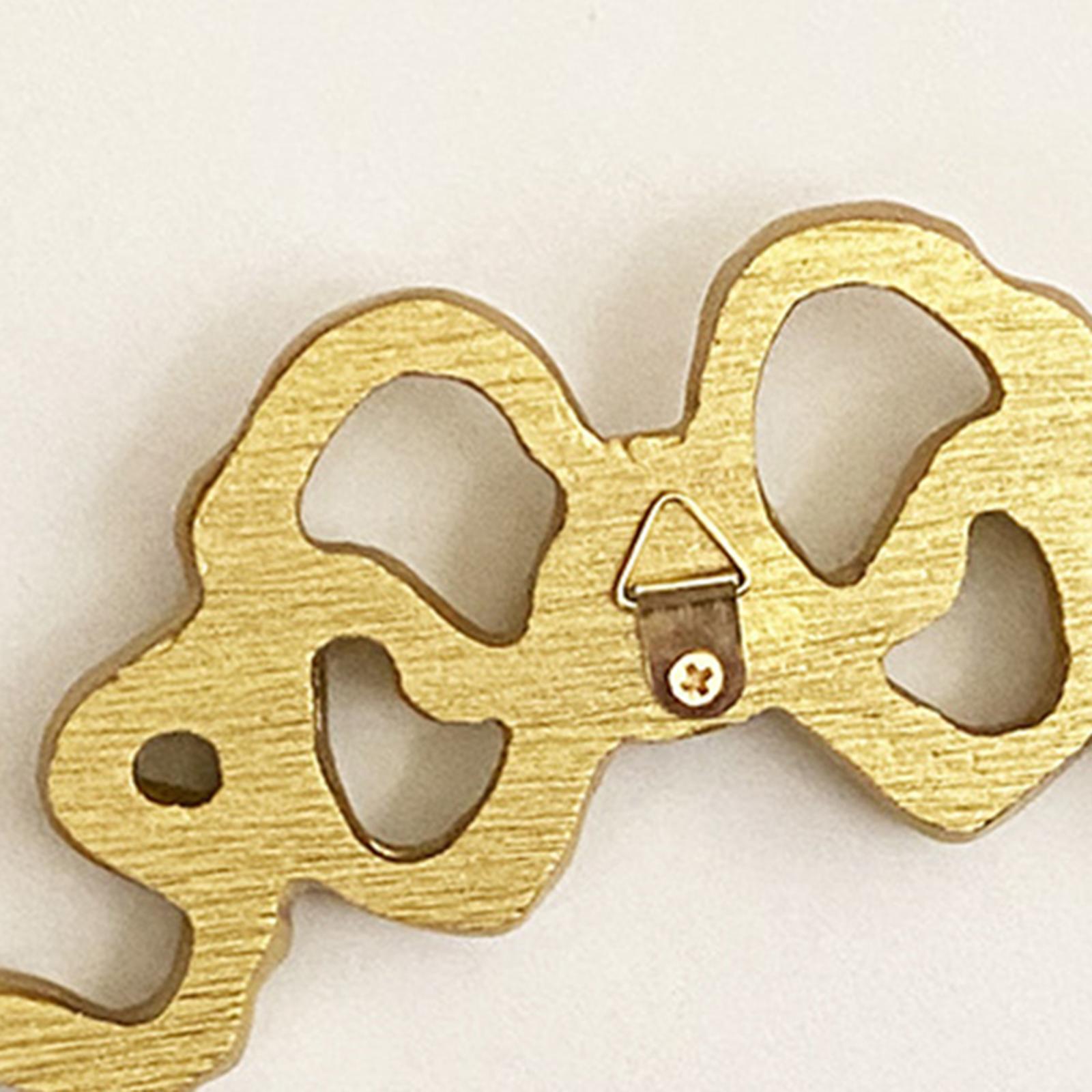 Bow Knot Wall Hanging Decor Resin Wall Art Decor for Furniture Picture Frame