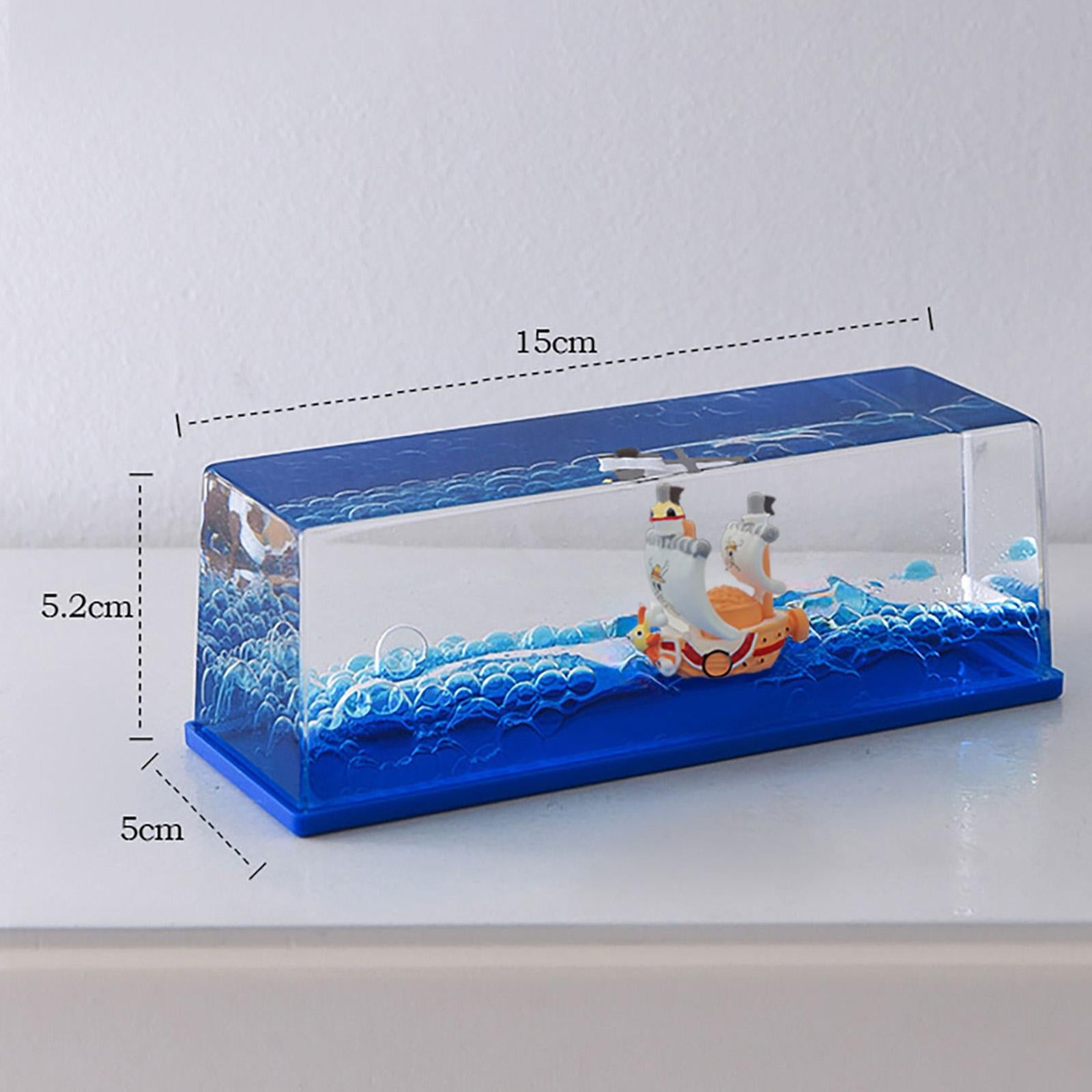 Thousand Ship Figurine One Piece Adults Cruise Ship Fluid Drift Bottle