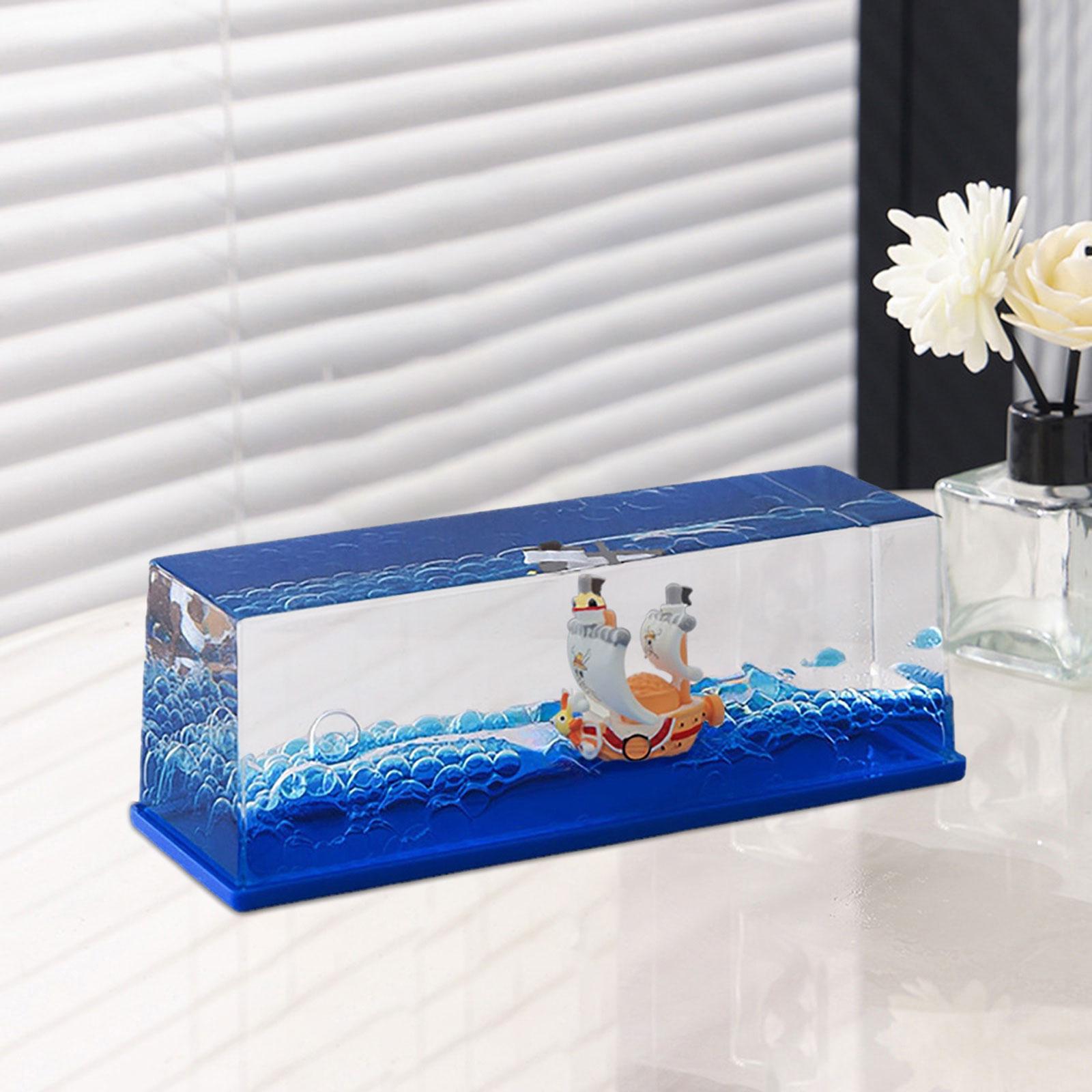Thousand Ship Figurine One Piece Adults Cruise Ship Fluid Drift Bottle