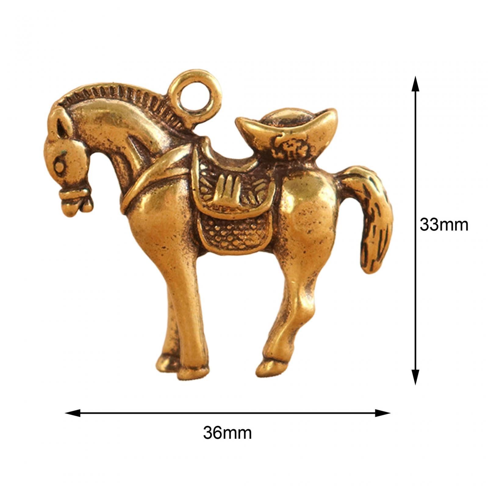 Horse Statue Crafts Gift Horse Sculpture for Office Bathroom Home Decoration