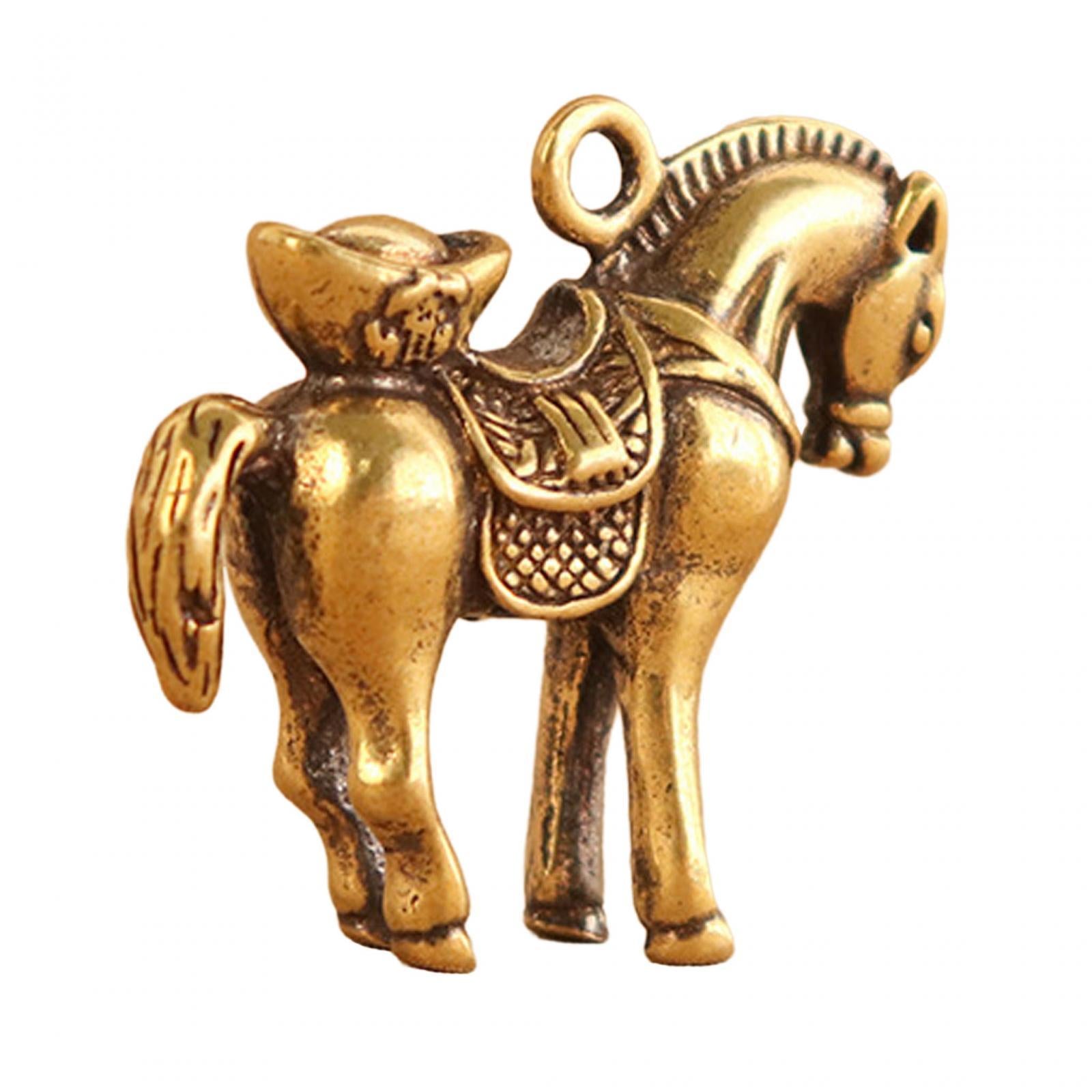 Horse Statue Crafts Gift Horse Sculpture for Office Bathroom Home Decoration