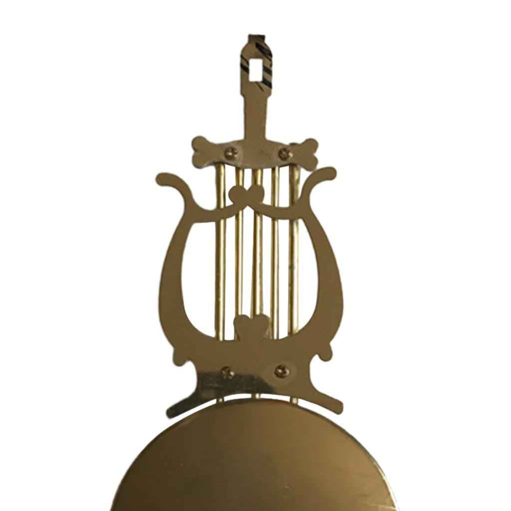 Clock Metal Pendulum Hanging Decor Wall Clock Desk Clocks DIY Clock Movement Long 20cm Brown Rod