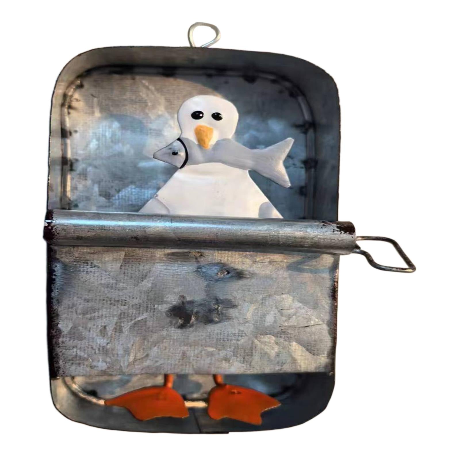 Penguin Ornament Unique Cute Hanging Decorative for Kitchen Businesses Walls