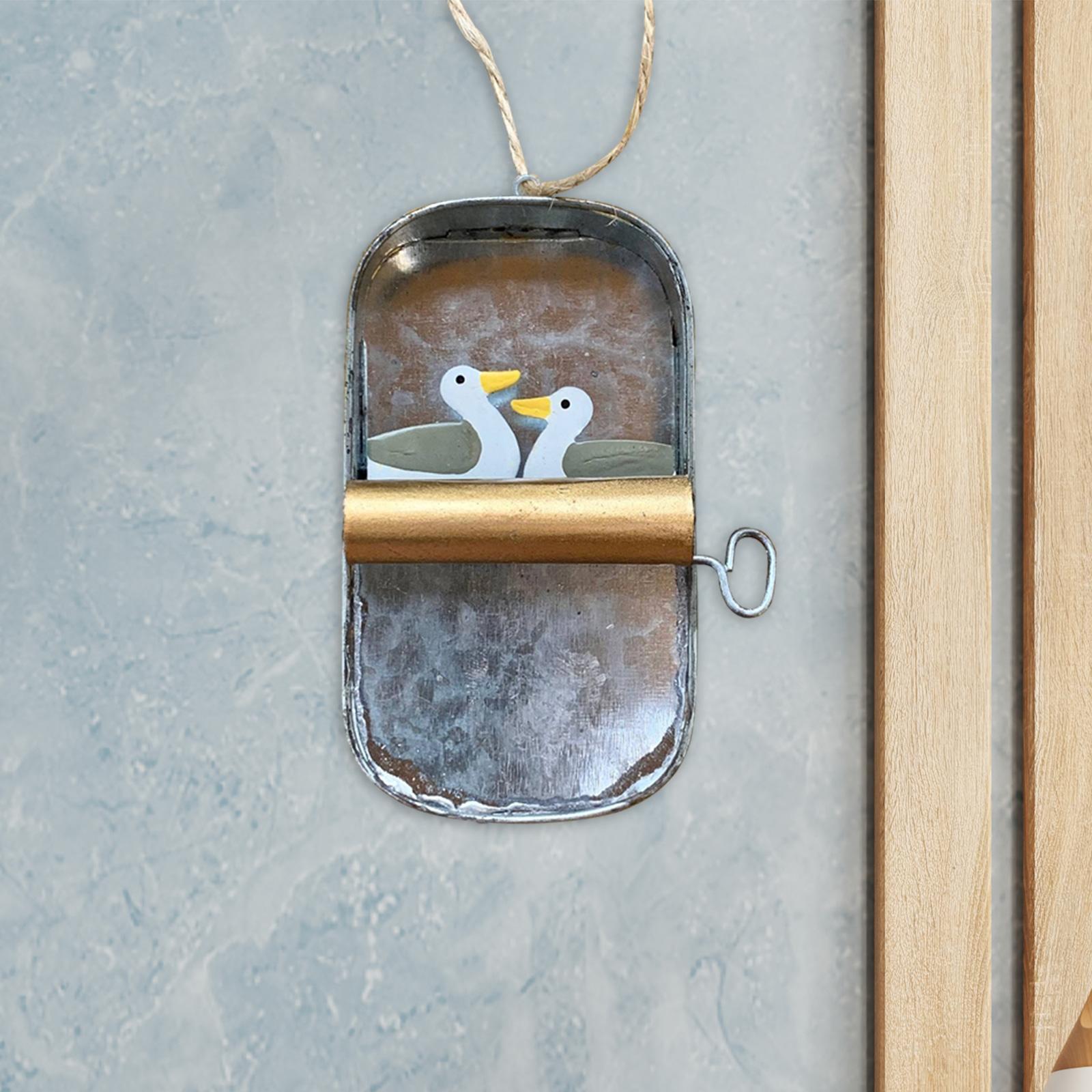 Duck Ornament Cute Unique Hanging Decorative for Kitchen Living Room Offices