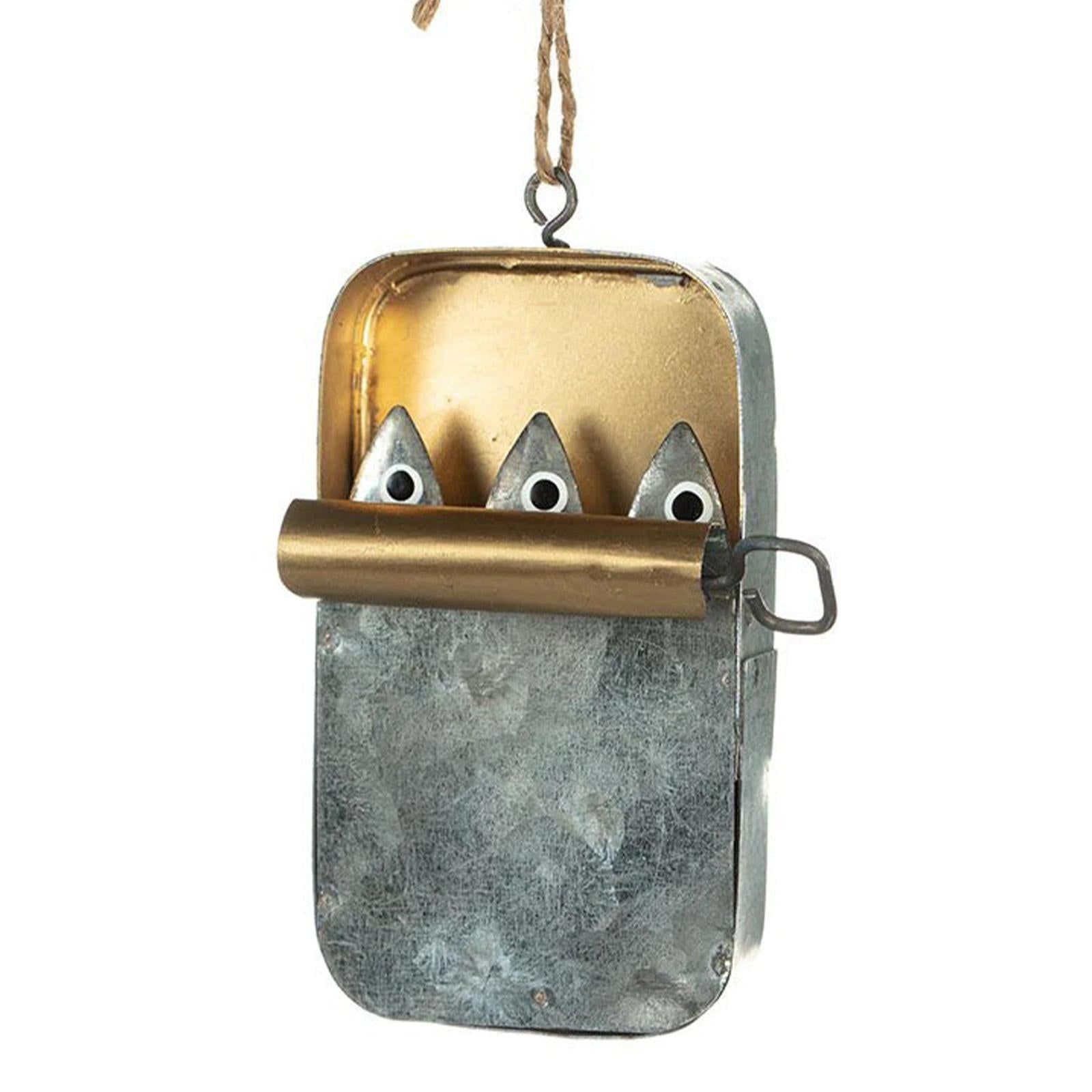 Sardine Can Pendant Funny Metal Tree Pendant for Living Room Walls Interiors