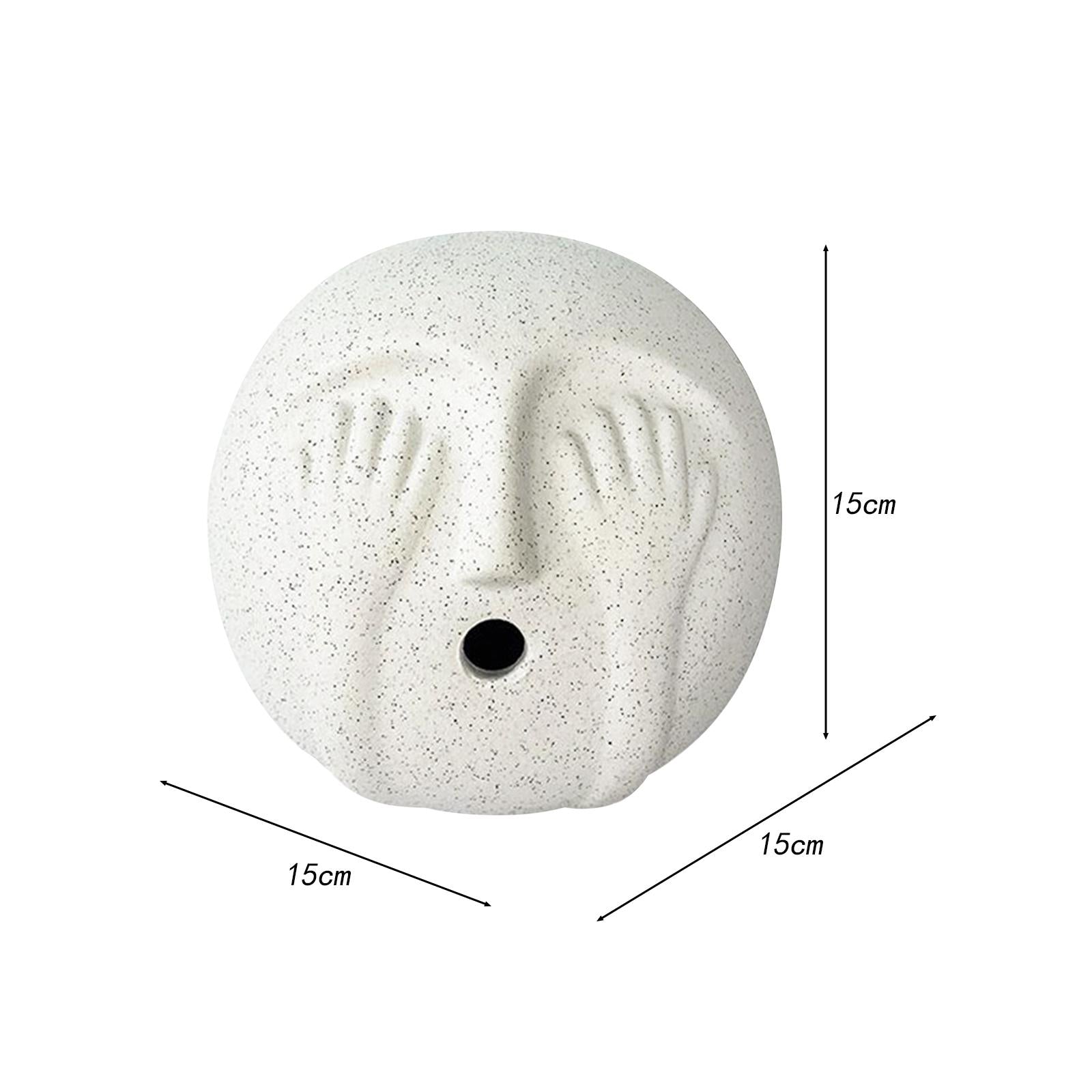 Abstract Character Art Ornament Decoration for Living Room Cabinet Office Cover eyes