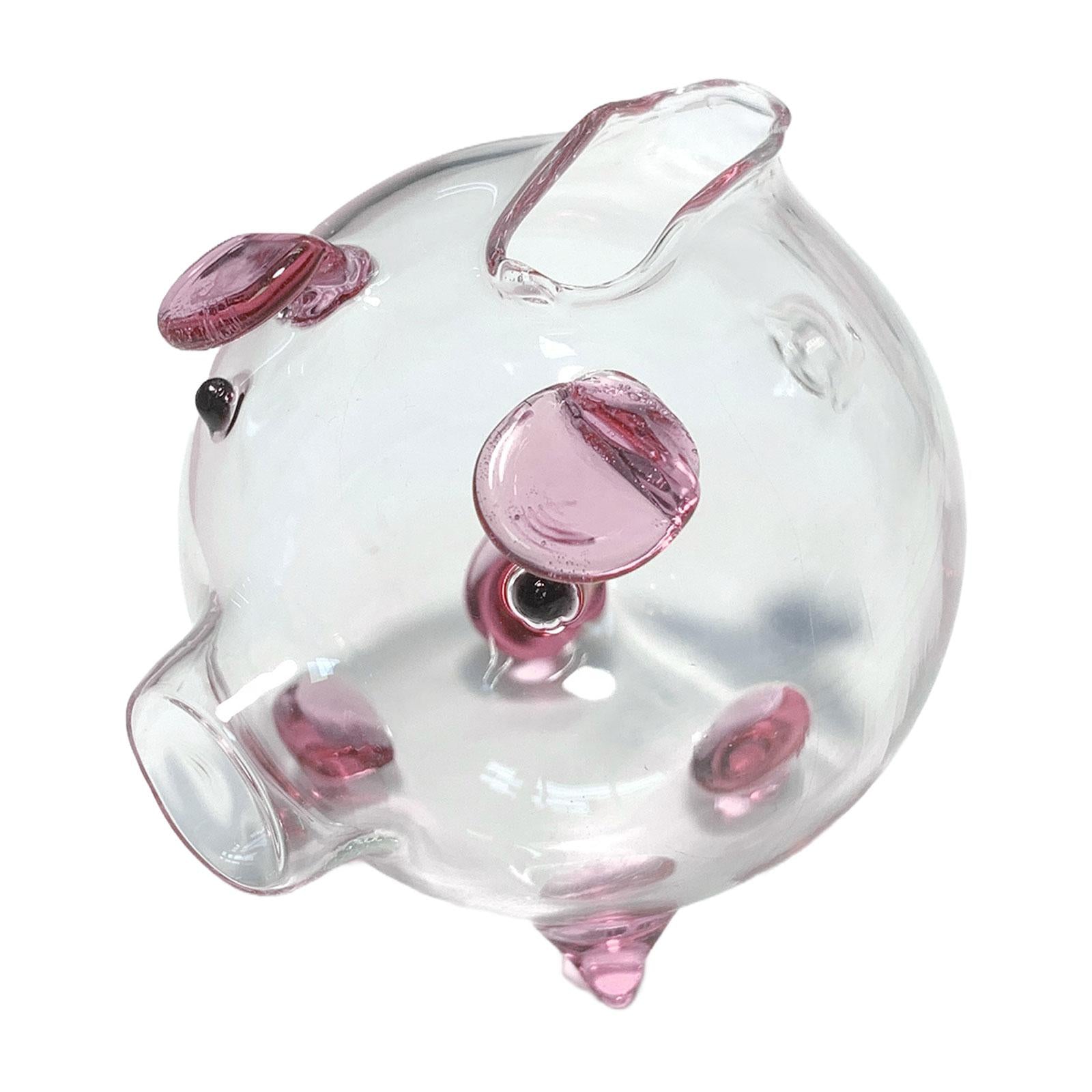 5xPiggy Bank Pig Statue Ornament Festival Gift Money Saving Box for Adult Kids