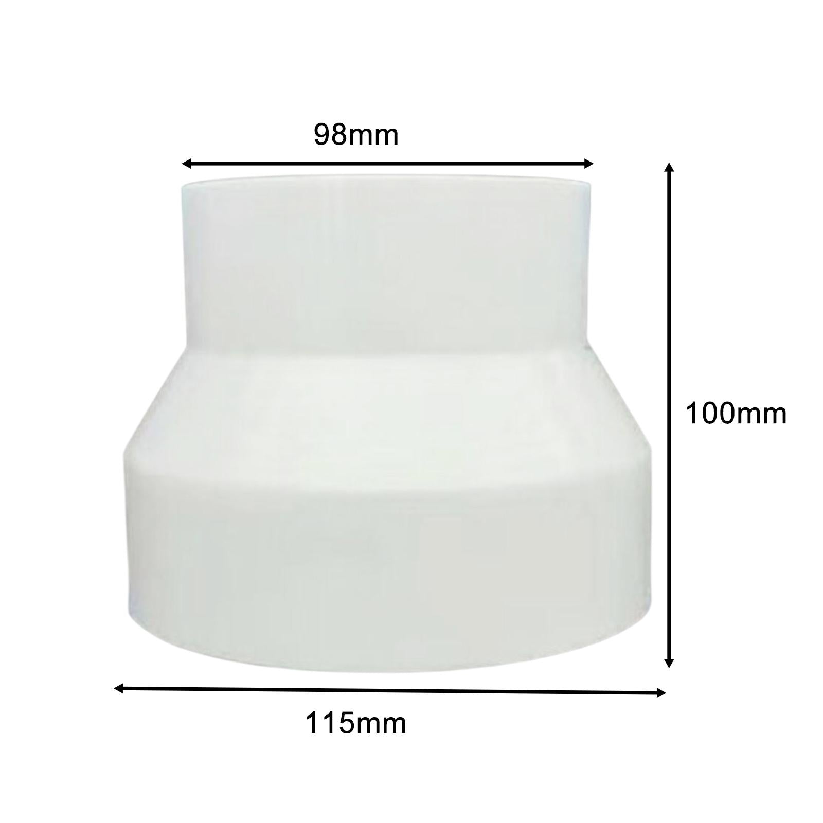 Exhaust Pipe Reducer Adapter Variable Diameter Pipe for Assembly Replacement