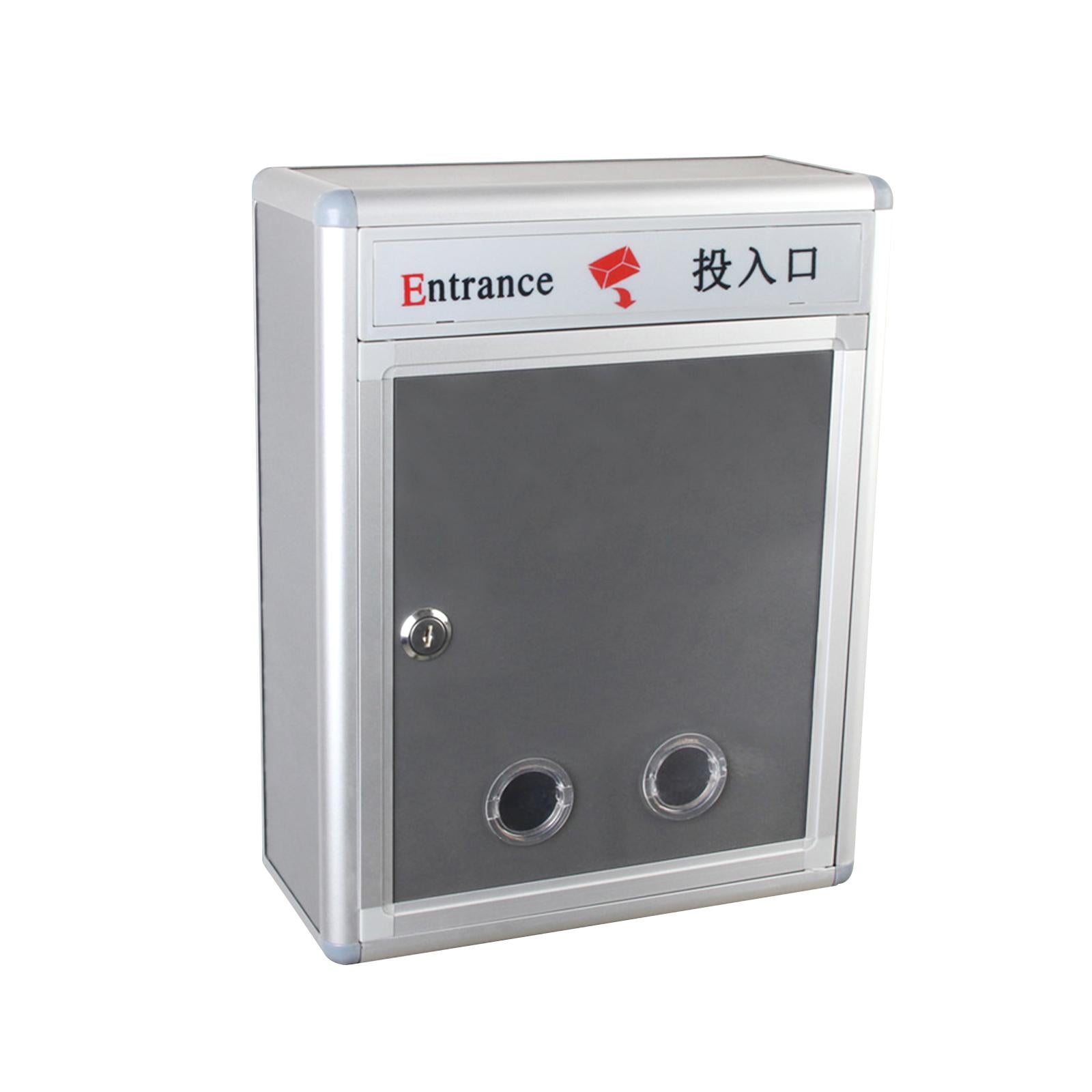 Suggestion Mail Box with Lock Organizer Post Box for Customer Center Durable