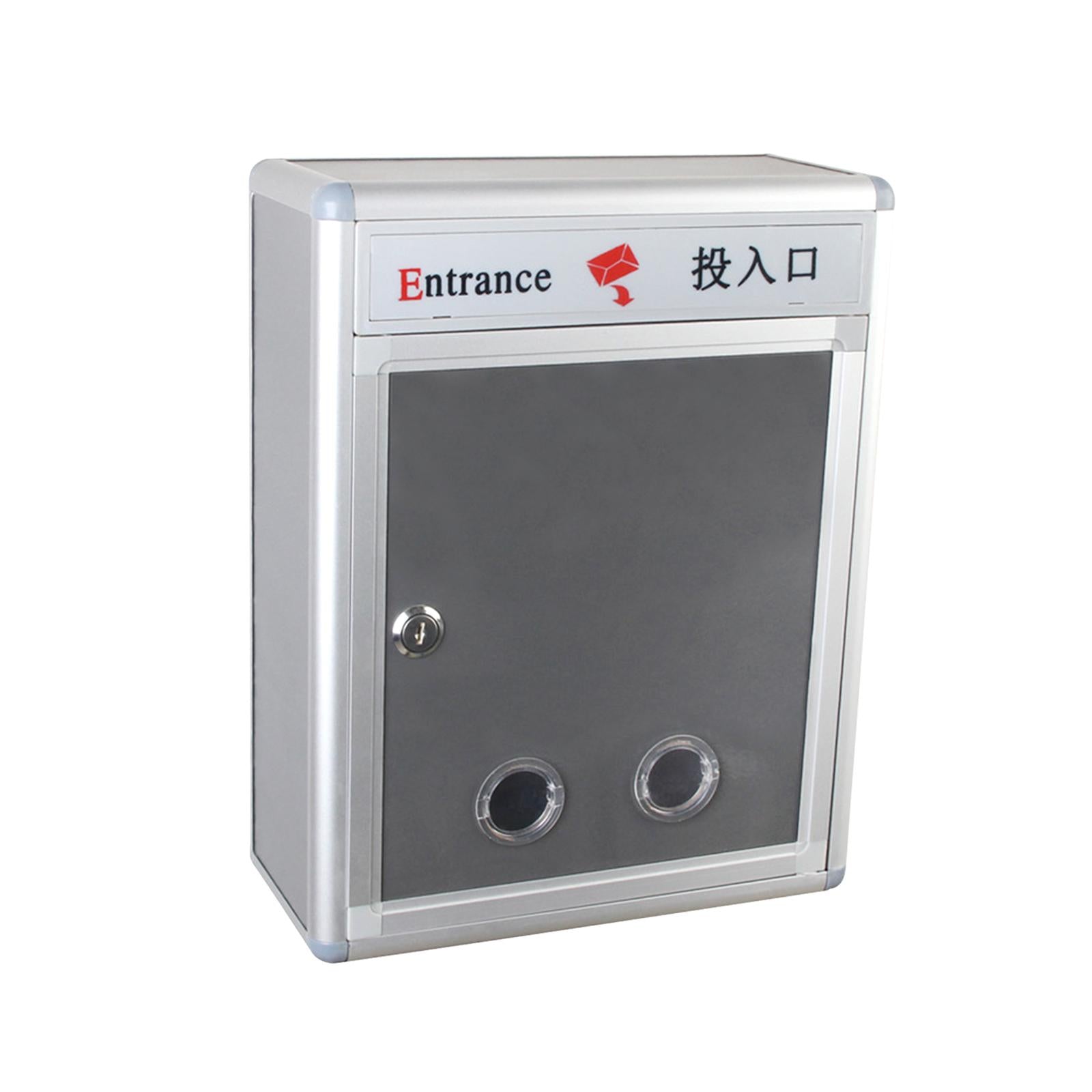 Suggestion Mail Box with Lock Organizer Post Box for Customer Center Durable