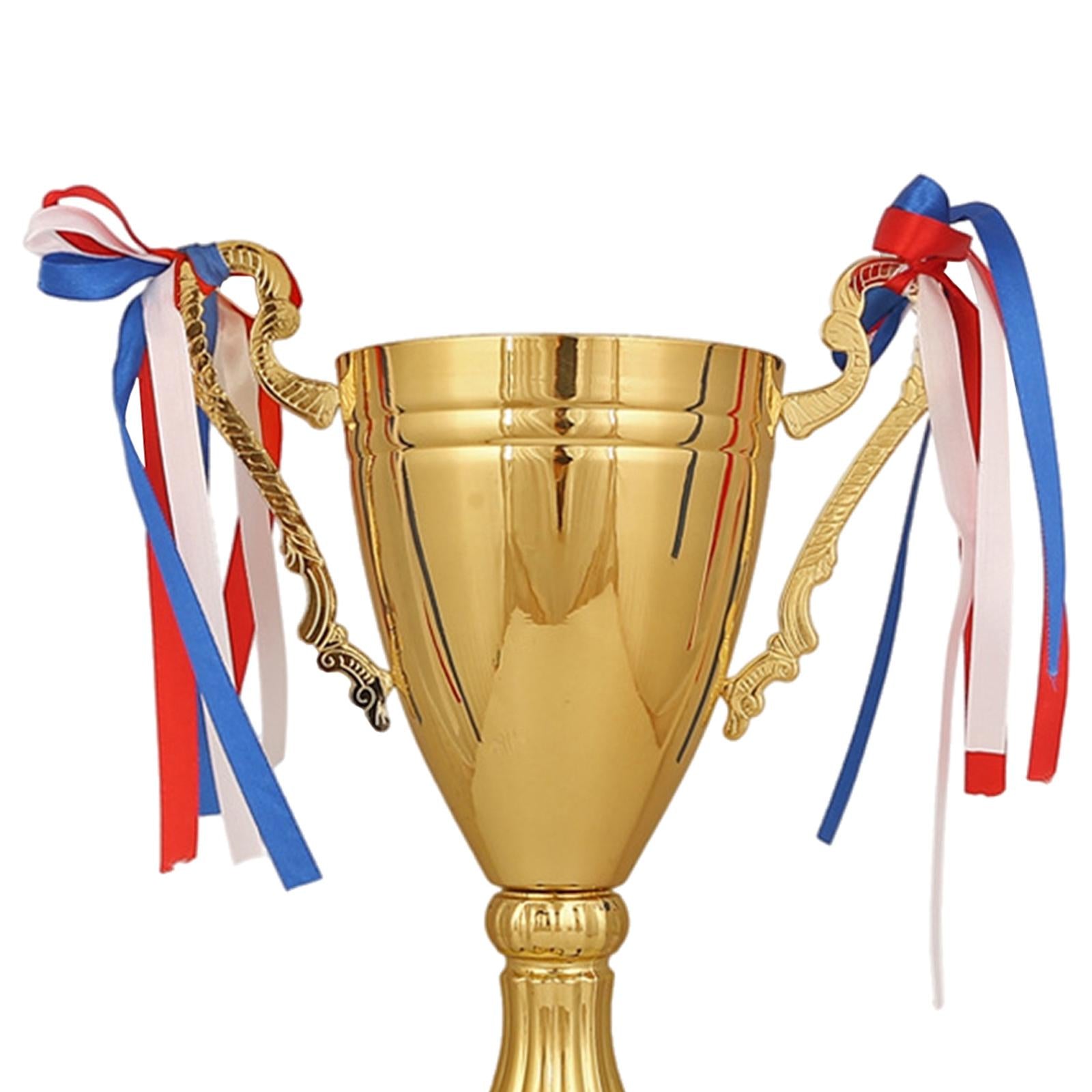 Trophy Cup Metal Winner Trophies for Competition Rewarding Kids Party 45cm