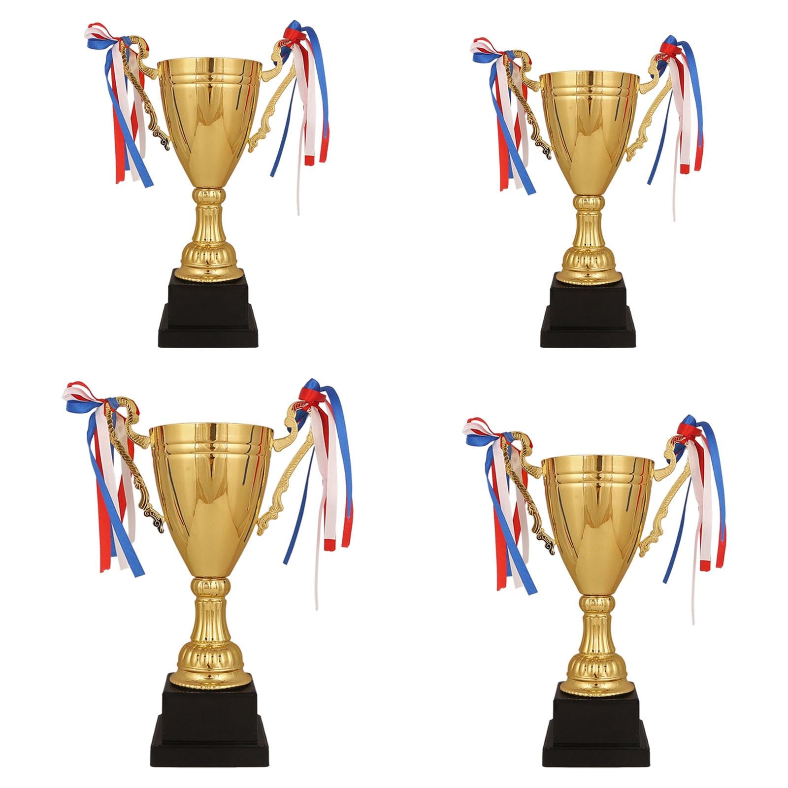 Trophy Cup Metal Winner Trophies for Competition Rewarding Kids Party 45cm