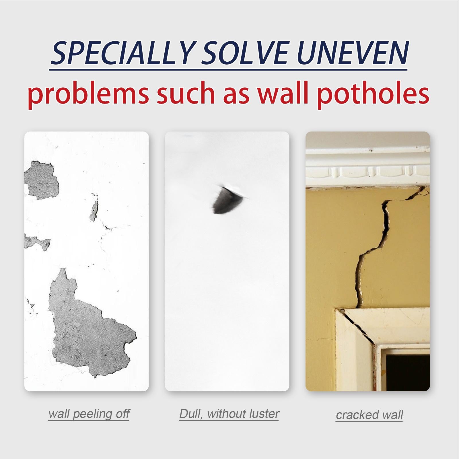Wall Repair Paste Wall Spackle for Wood Scratch Repair Graffiti Plaster Dent