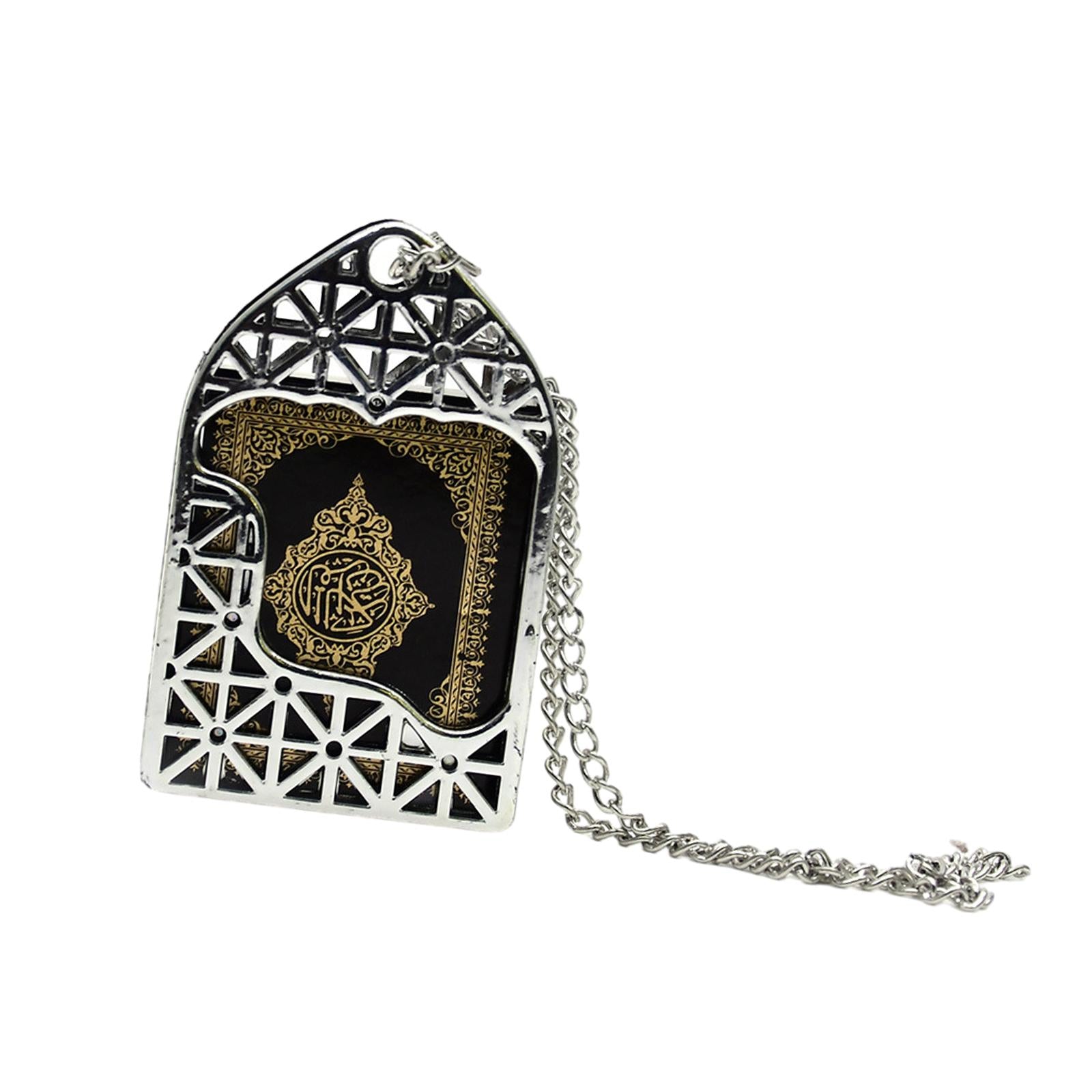 Book Hanging Pendant Craft Bedroom Collectible Fireplace Hanging Accessories Silver