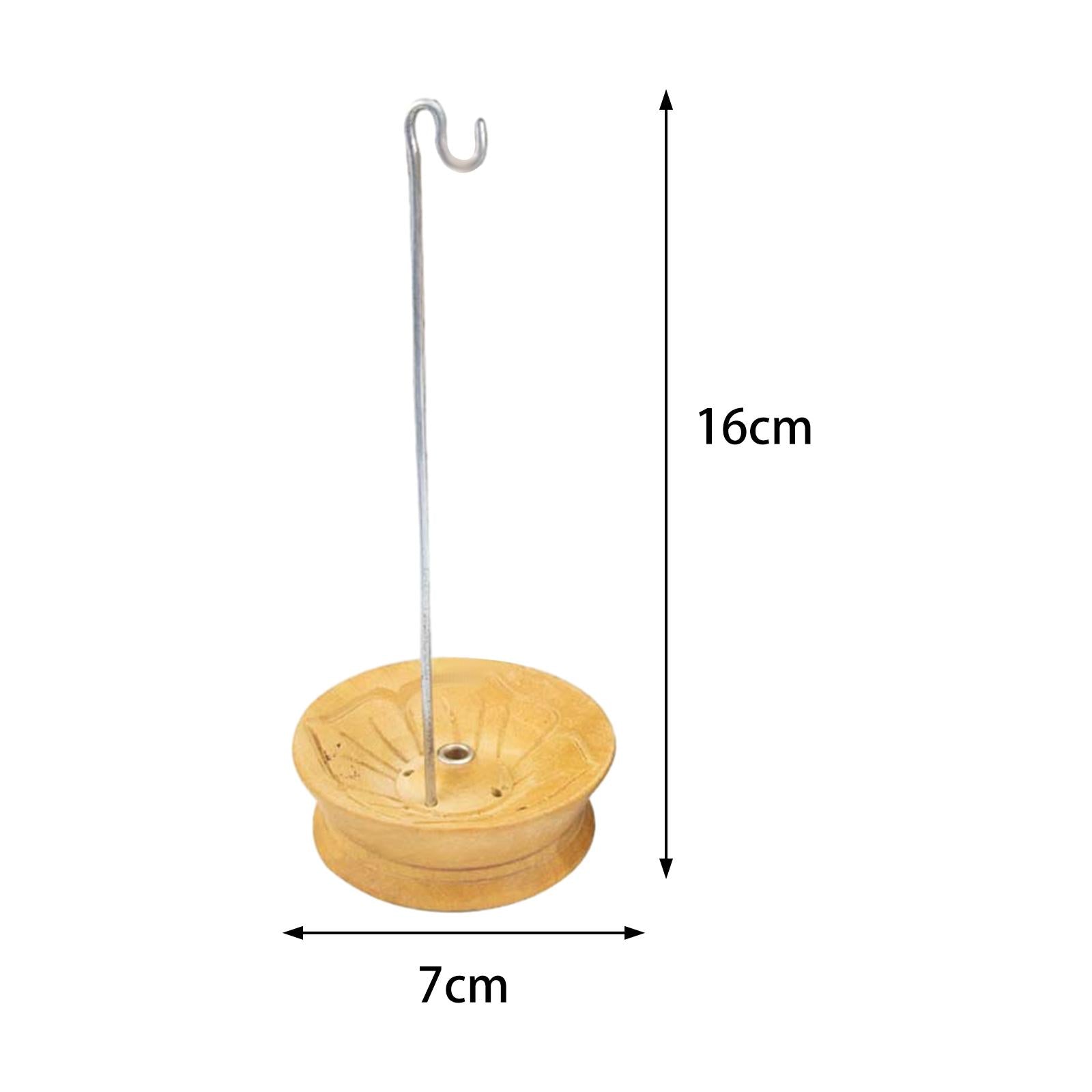 Incense Rope Holder Ash Catcher Modern Ornament for Bedroom Relaxation Table
