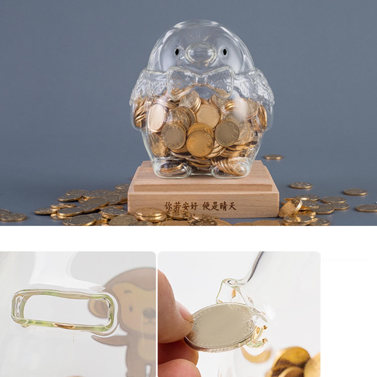 Money Saving Jar Photography Props Money Saving Pot for Office Desktop Shelf