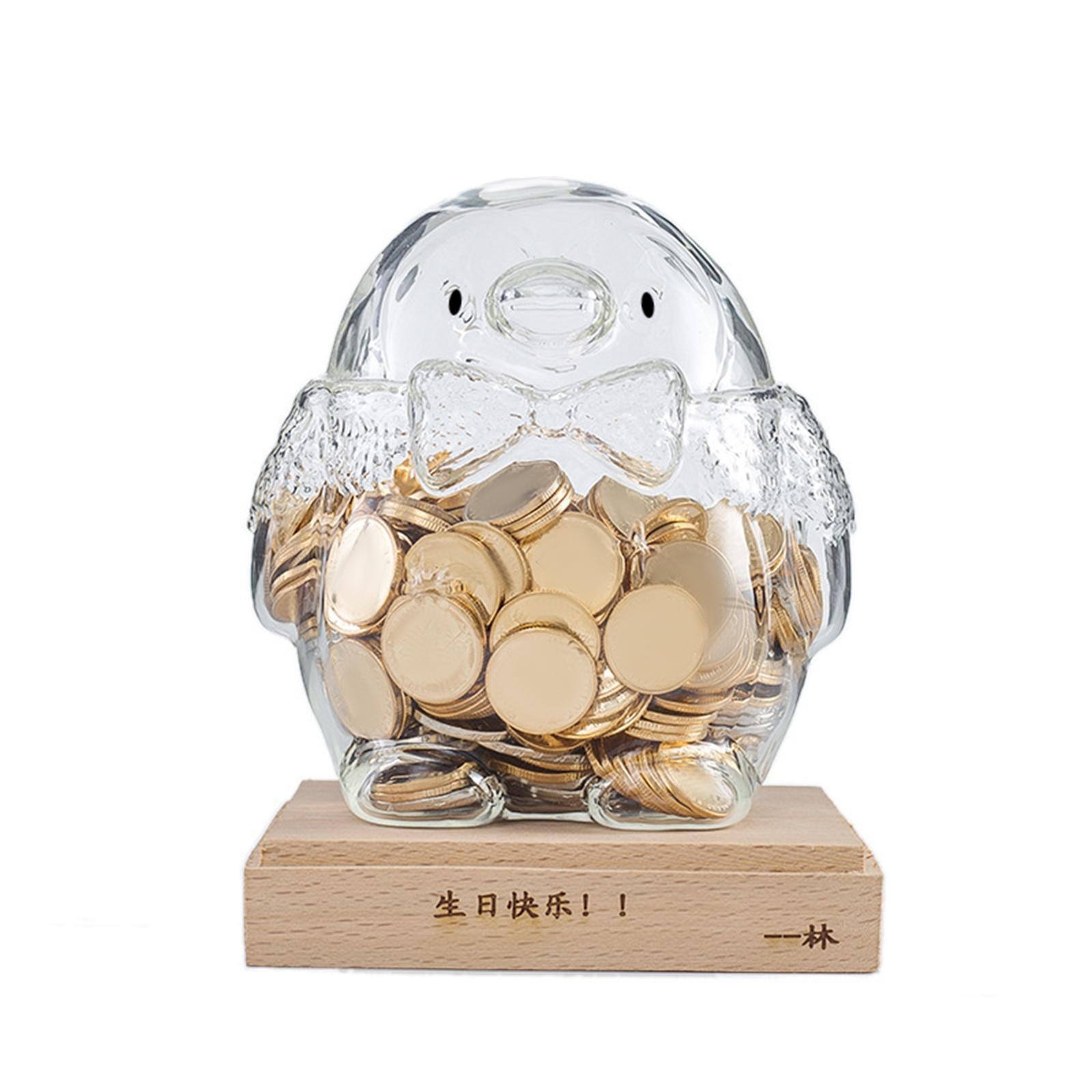 Money Saving Jar Photography Props Money Saving Pot for Office Desktop Shelf