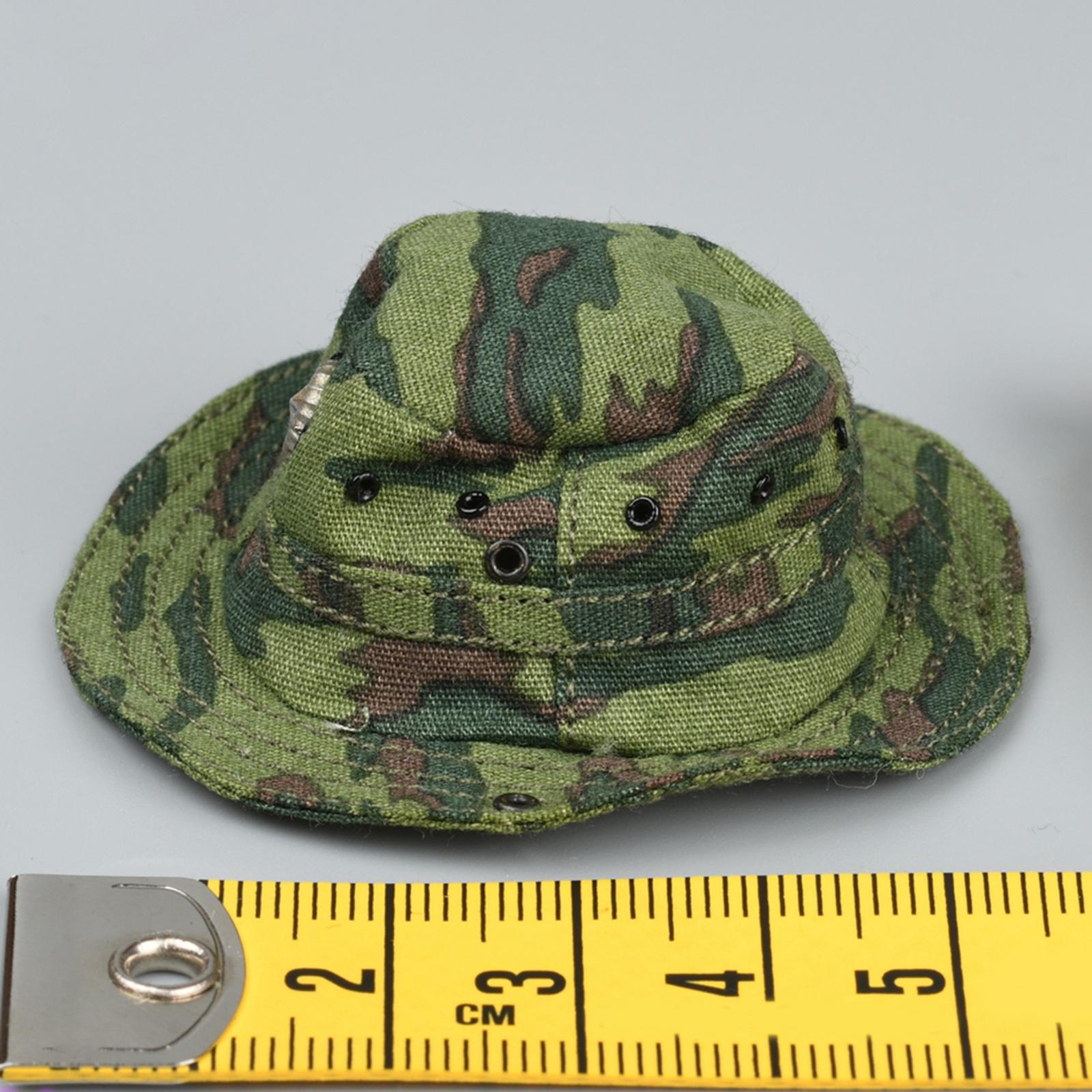 1:6 Soldier Green Hat Model Length 6cm for 12inch Soldier Figures