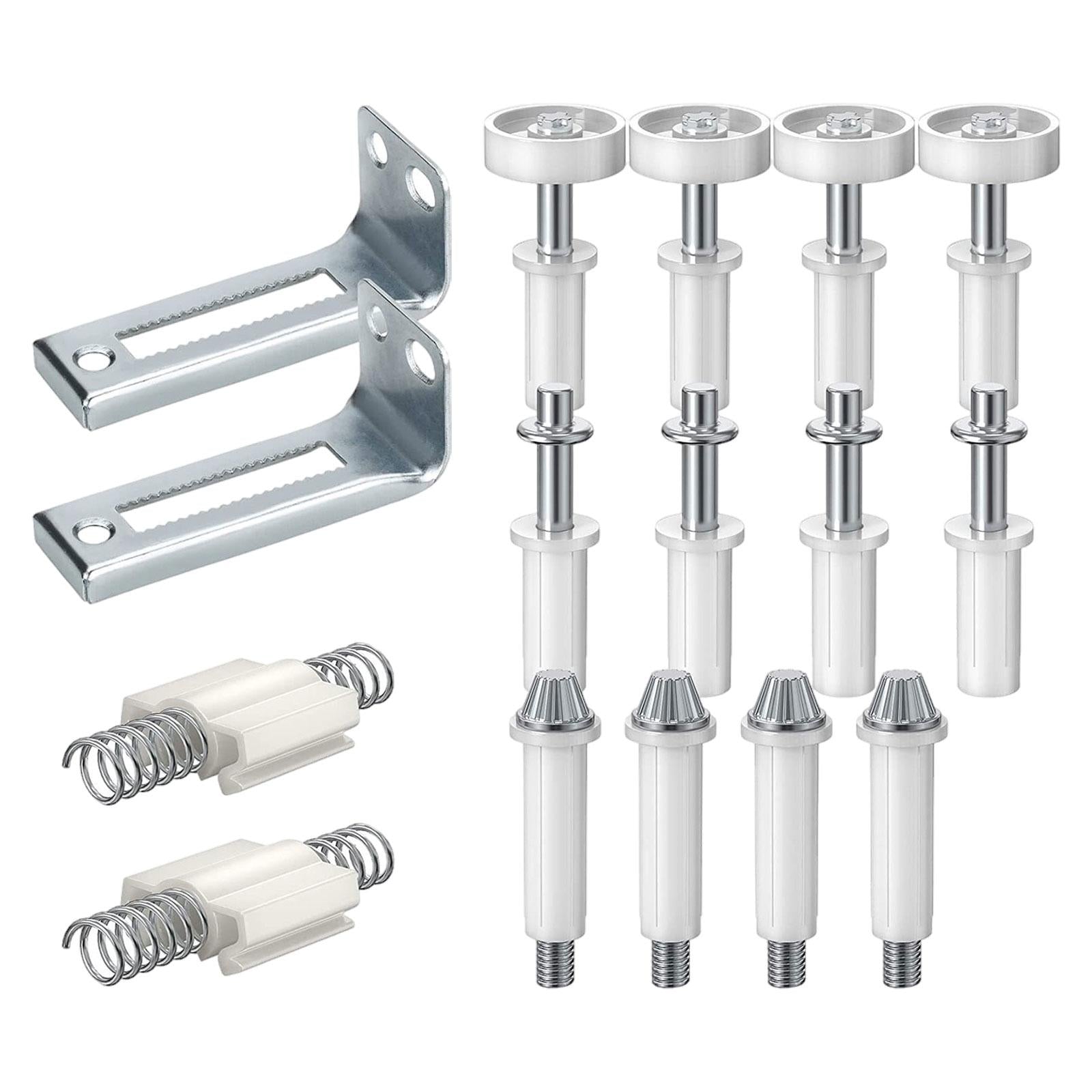 16Pcs Bifold Door Hardware Kit Bifold Door Hardware Repair Replacement Parts