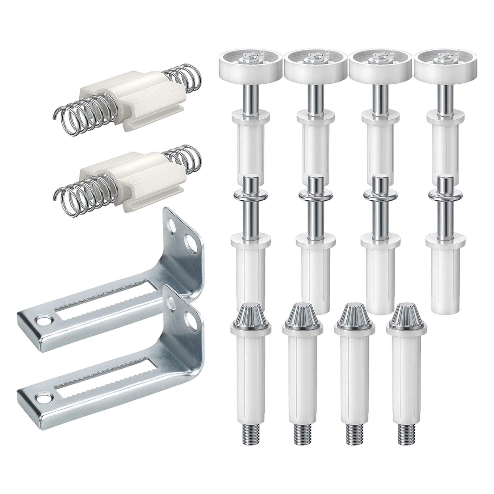 16Pcs Bifold Door Hardware Kit Bifold Door Hardware Repair Replacement Parts