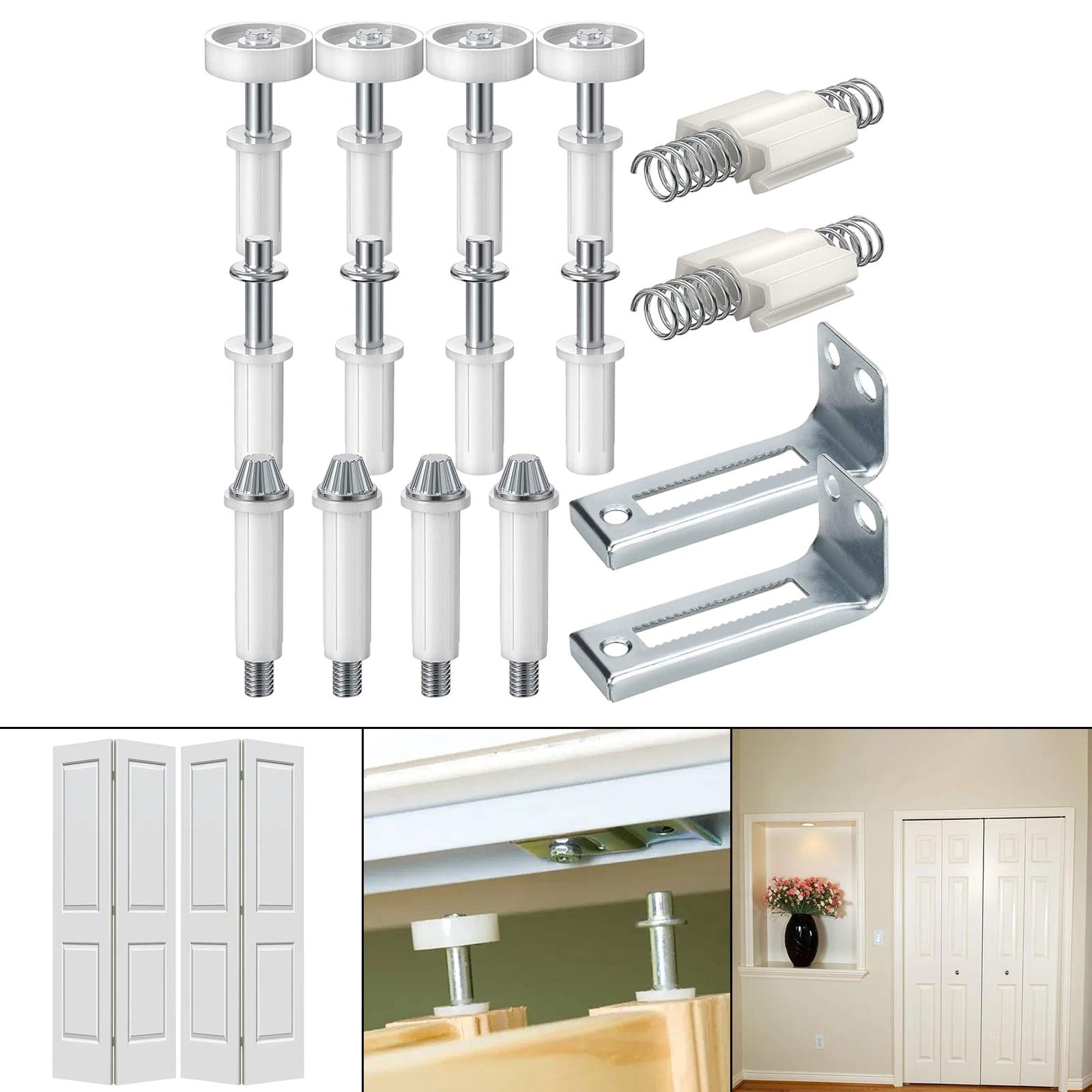16Pcs Bifold Door Hardware Kit Bifold Door Hardware Repair Replacement Parts