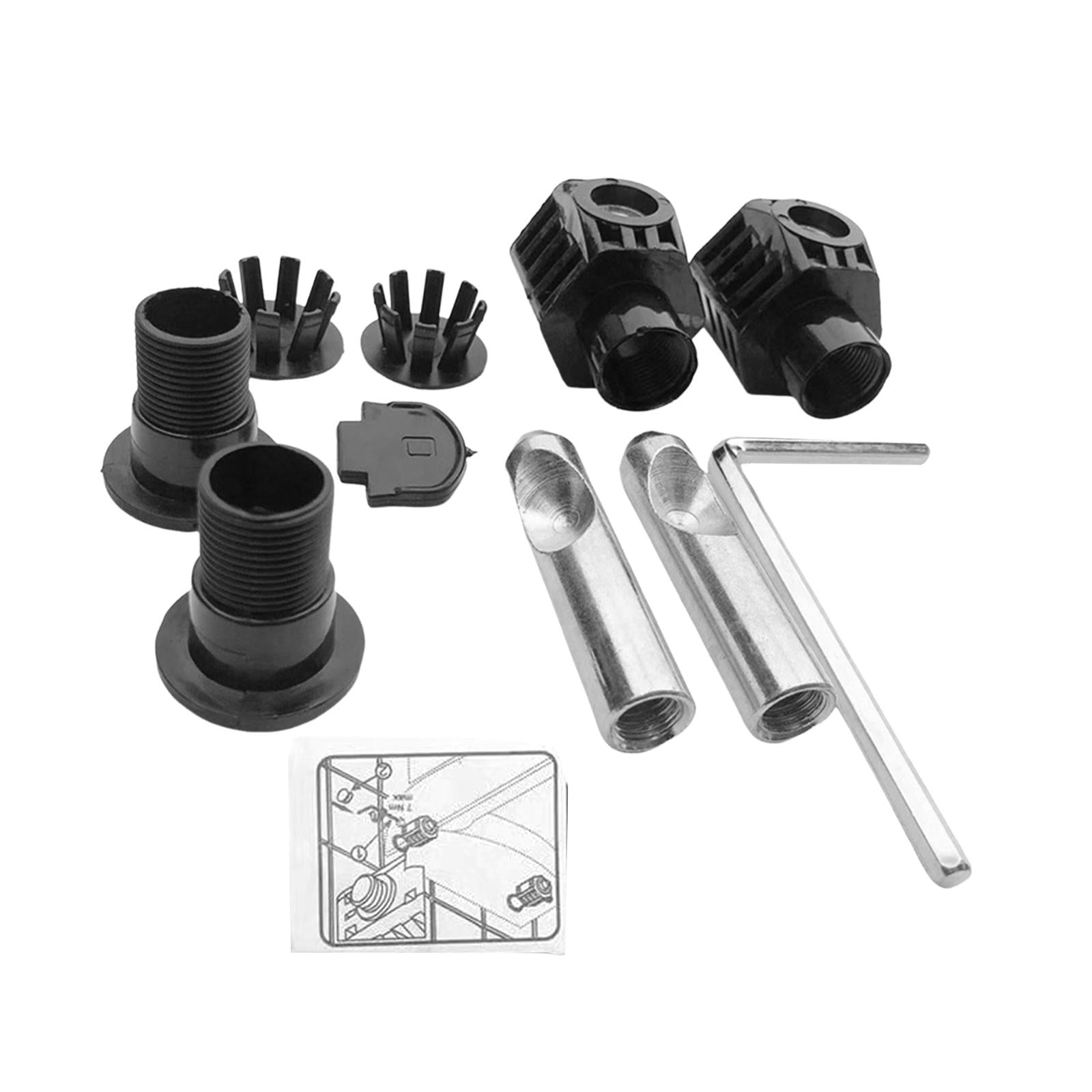 Wall Mounted Toilet Fixing Kits Heavy Duty Sturdy Hardware for Bathroom Home