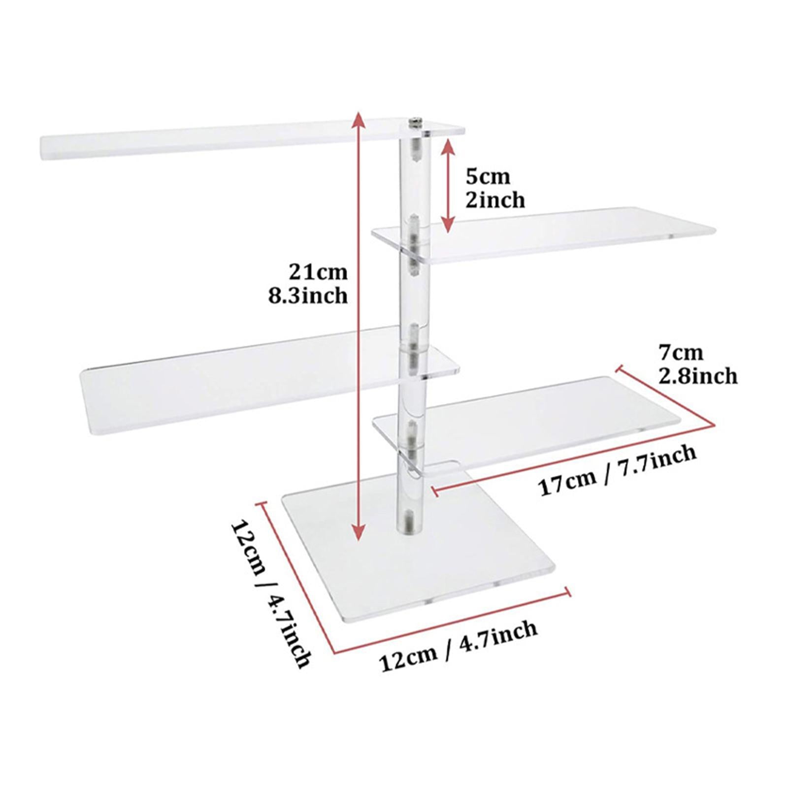 4 Layer Showing Rack Storage Shelf Sunglass Holder for Dresser Showcase Shop