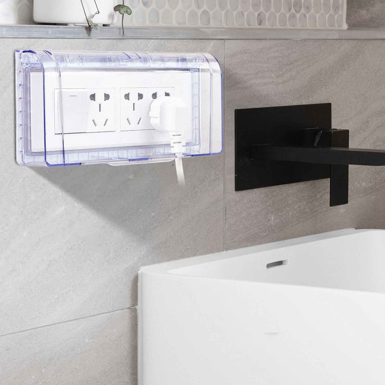 Waterproof Switch Plug Outlet Cover Washroom Protection Receptacle Protector Blue