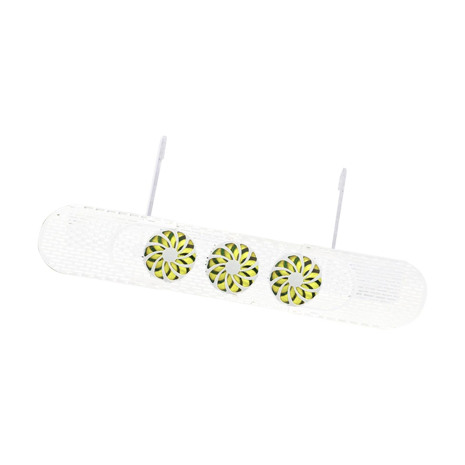 Retractable Air Conditioner Air Deflector Air Diverter Cover for Home Office Orange Fan White