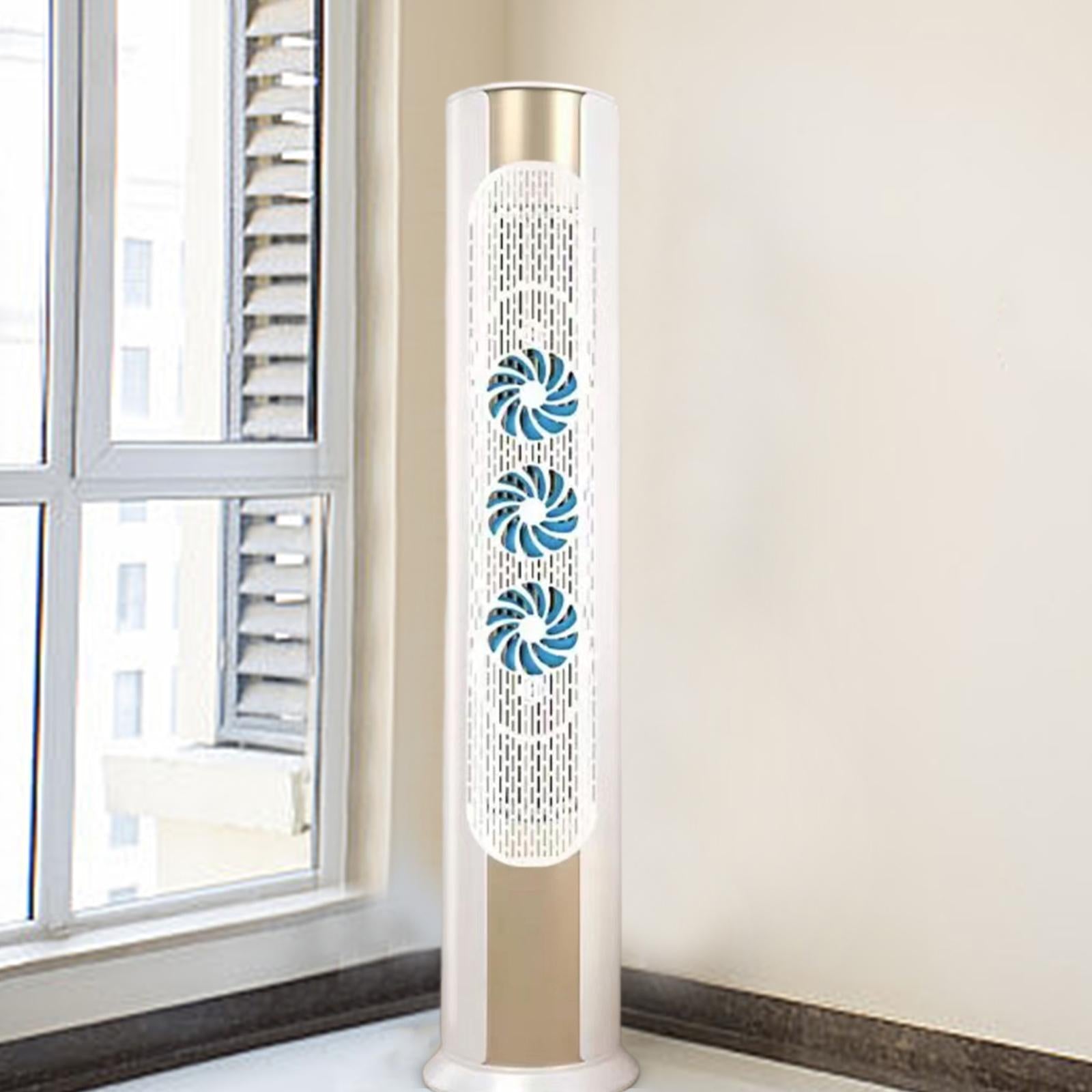 Retractable Air Conditioner Air Deflector Air Diverter Cover  Blue Fan White