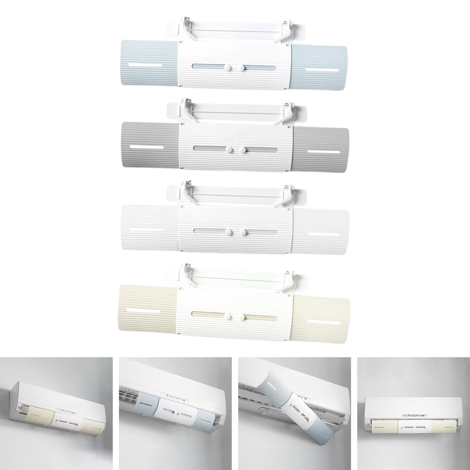 Air Conditioner Deflector Office for Wall Mounted Air Conditioner Windshield blue