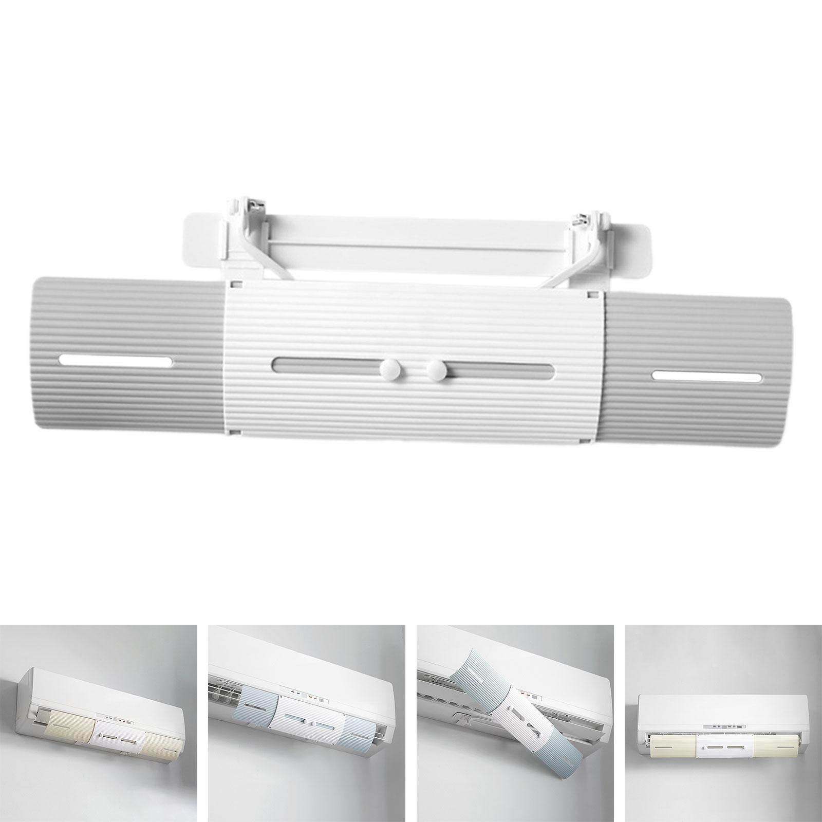 Air Conditioner Deflector Office for Wall Mounted Air Conditioner Windshield grey