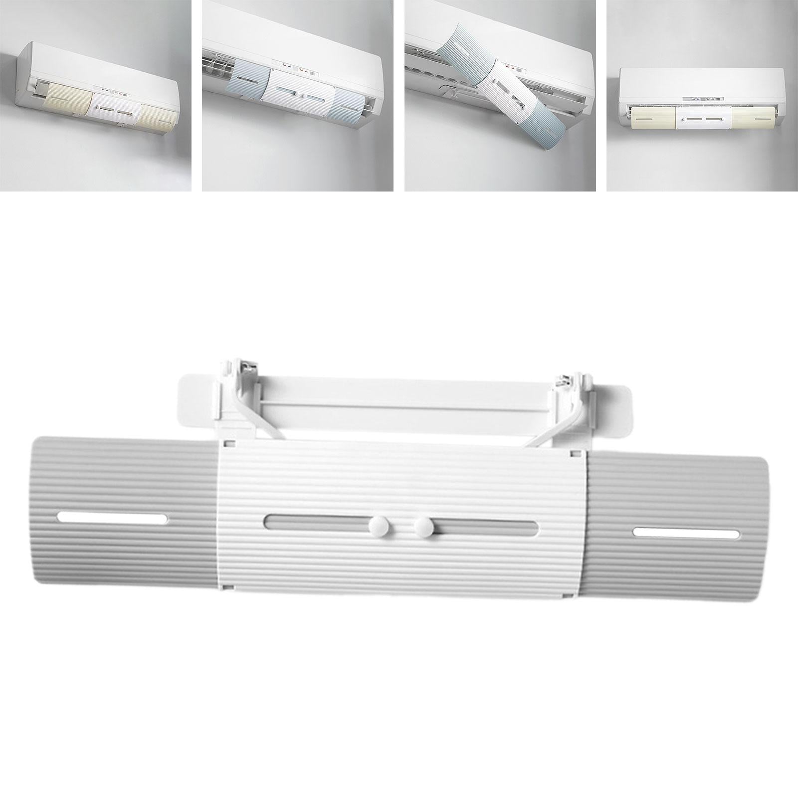 Air Conditioner Deflector Office for Wall Mounted Air Conditioner Windshield grey
