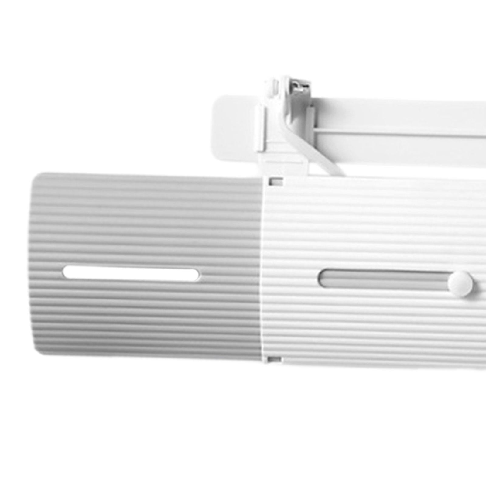 Air Conditioner Deflector Office for Wall Mounted Air Conditioner Windshield grey