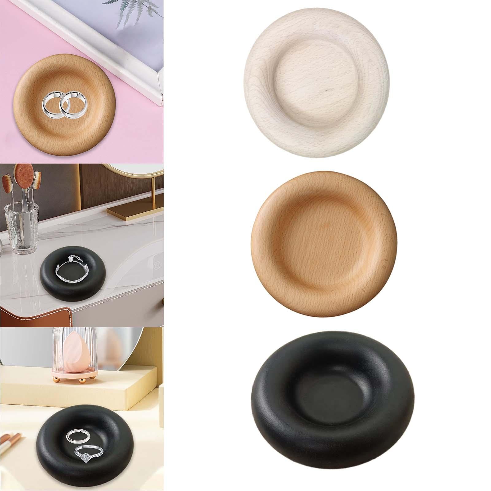 Jewelry Tray Watches Necklace Bangle Trinket Dish for Vanity Tray Countertop A