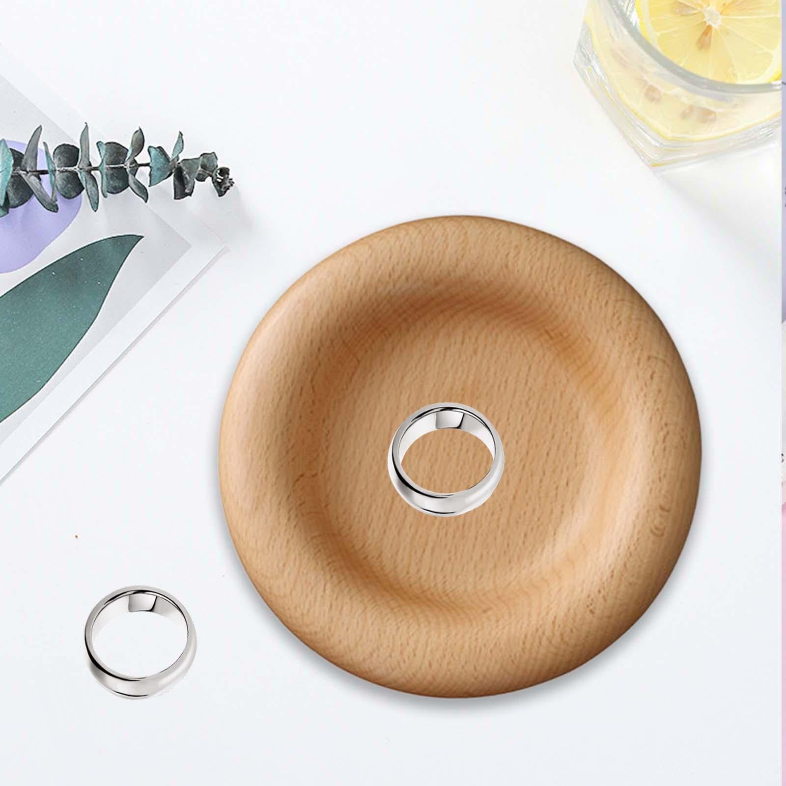 Jewelry Tray Watches Necklace Bangle Trinket Dish for Vanity Tray Countertop B