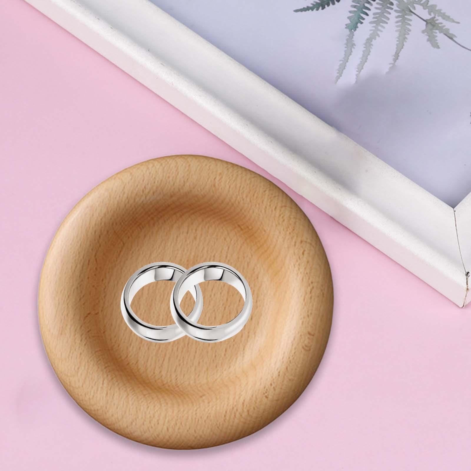 Jewelry Tray Watches Necklace Bangle Trinket Dish for Vanity Tray Countertop B