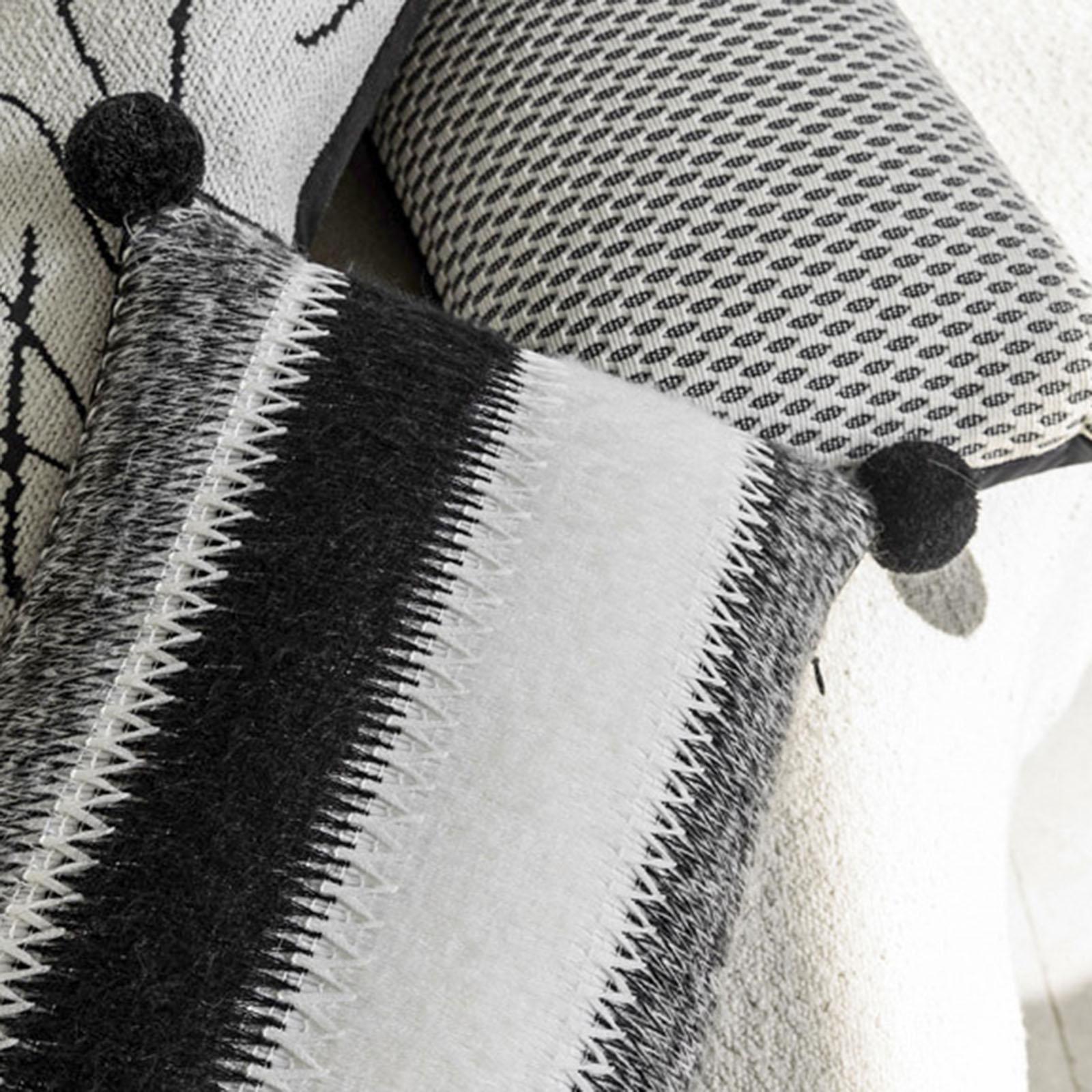 Striped Long Pillowcase Rectangle Modern Pillow Cover for Couch Bedroom Sofa