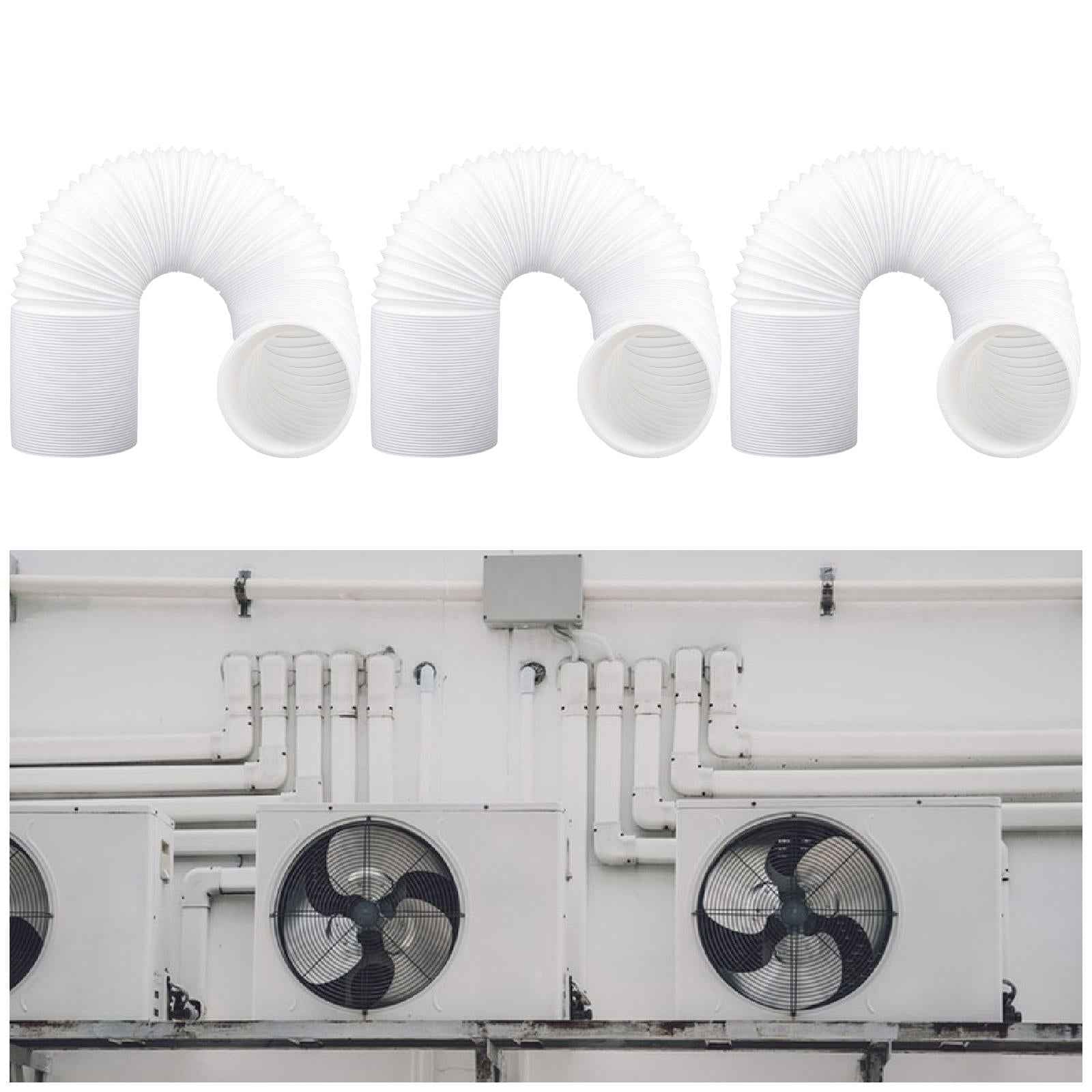 Air Conditioner Exhaust Hose Flexible Portable Exhaust Vent Hose 1m