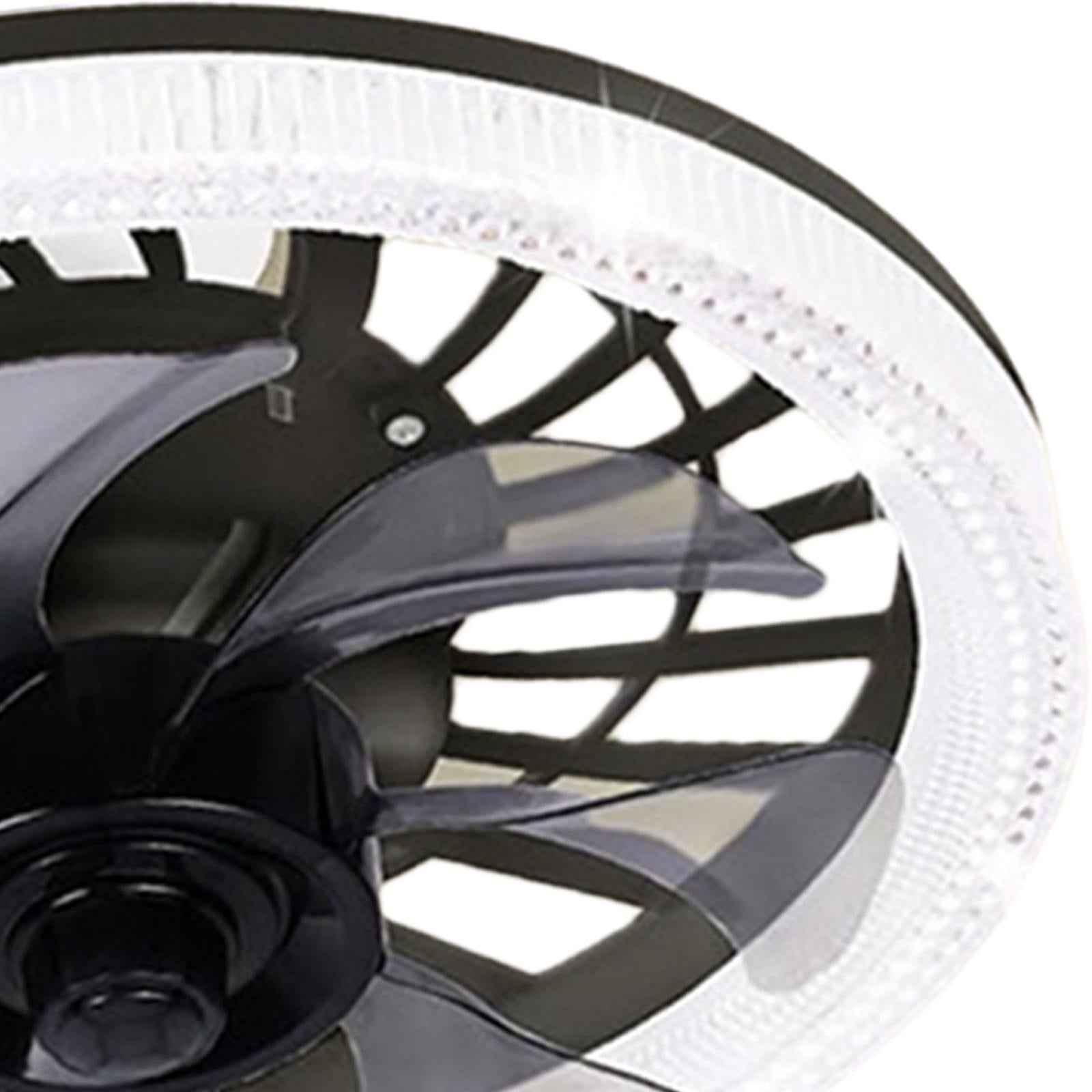 Ceiling Fan with Light Mute with Remote Fan Lamp for Office Home Dining Room Coffee