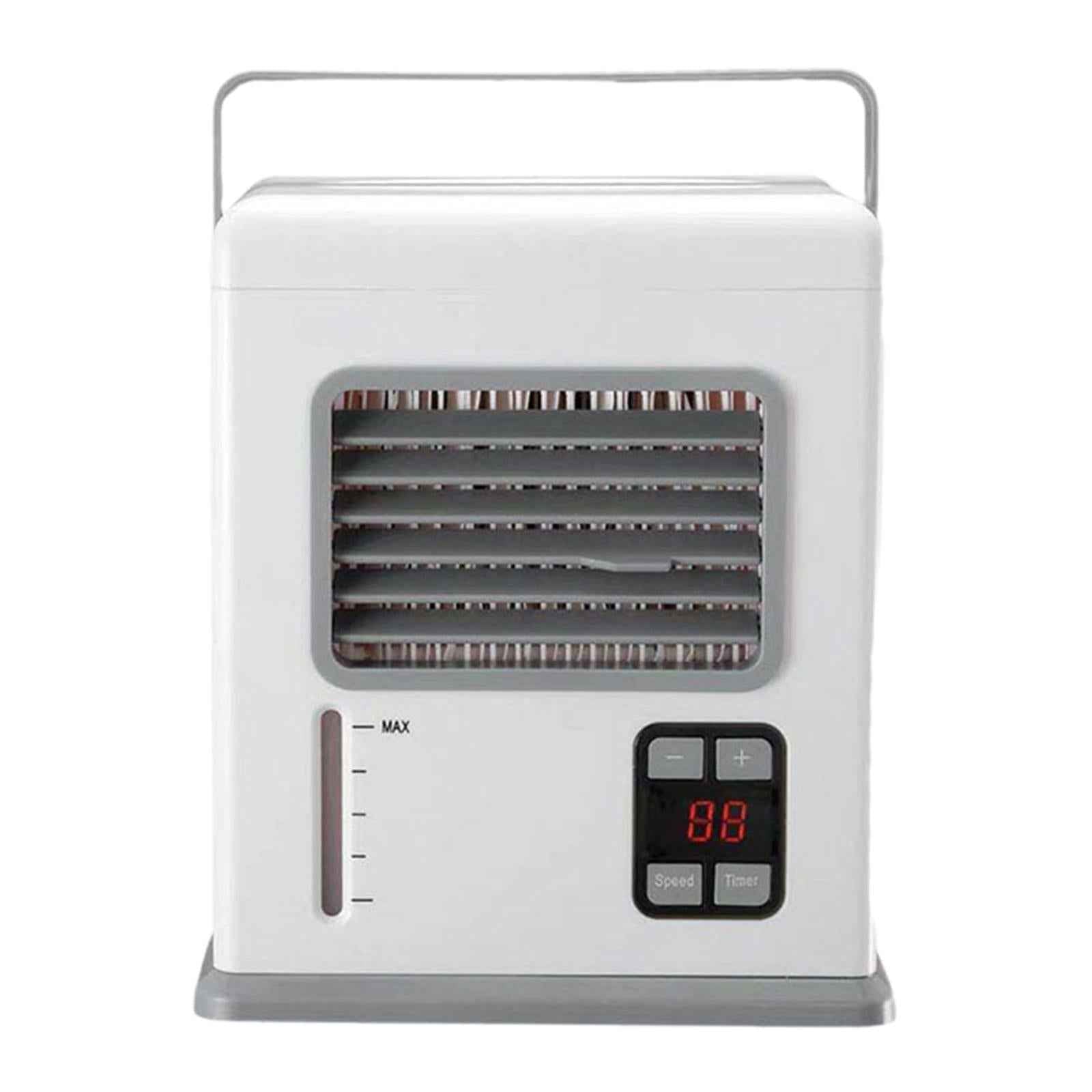 Portable Air Conditioner Evaporative Air Cooler Fan Quiet for Home Work Desk